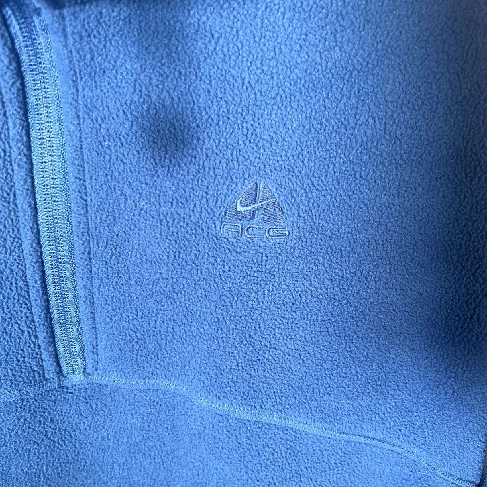 Nike Nike ACG Sweater Pullover 1/2 Zip Fleece Men M Blue Outdoor Sweatshirt Size US M / EU 48-50 / 2 - 3 Thumbnail