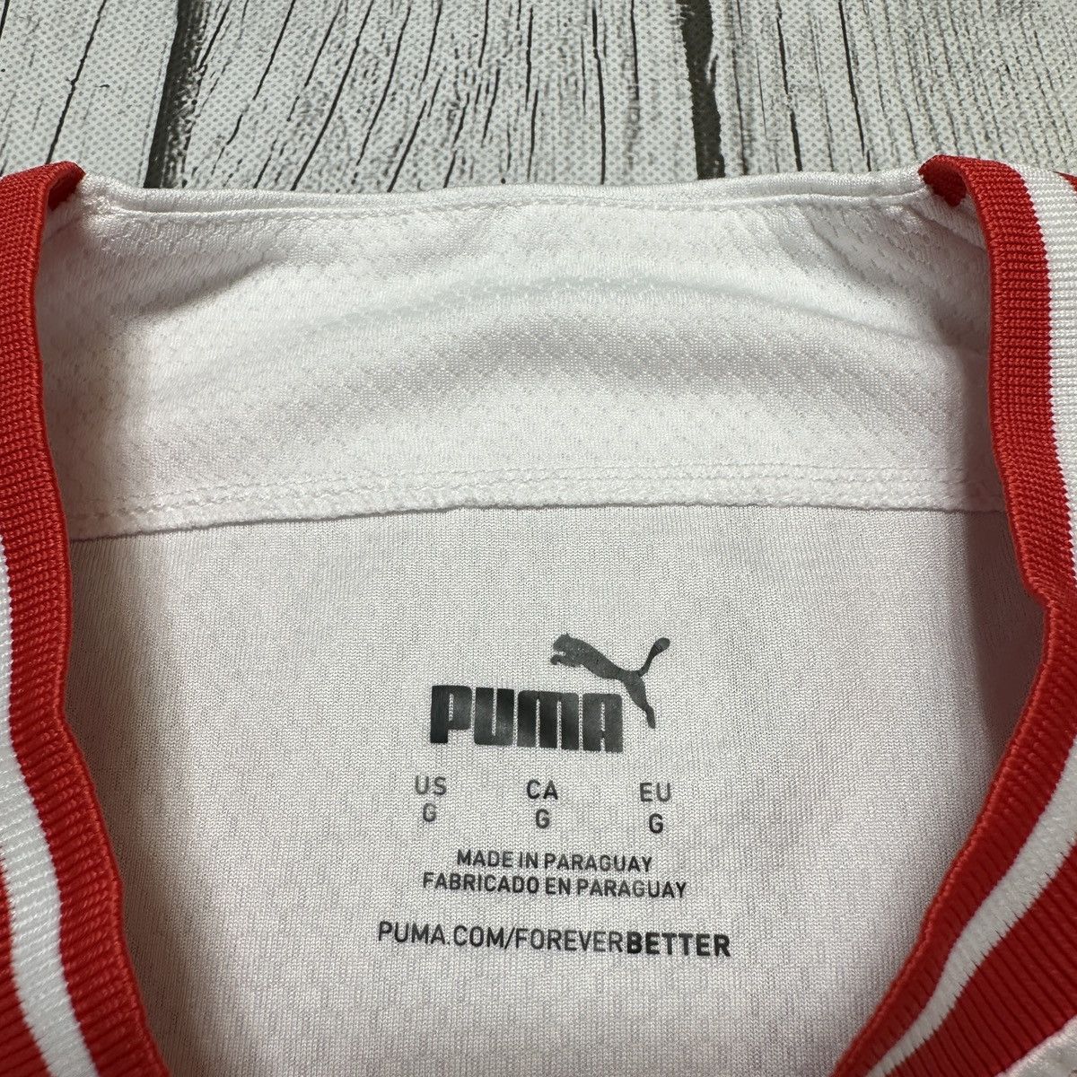 Puma Paraguay jersey Size US L / EU 52-54 / 3 - 4 Thumbnail