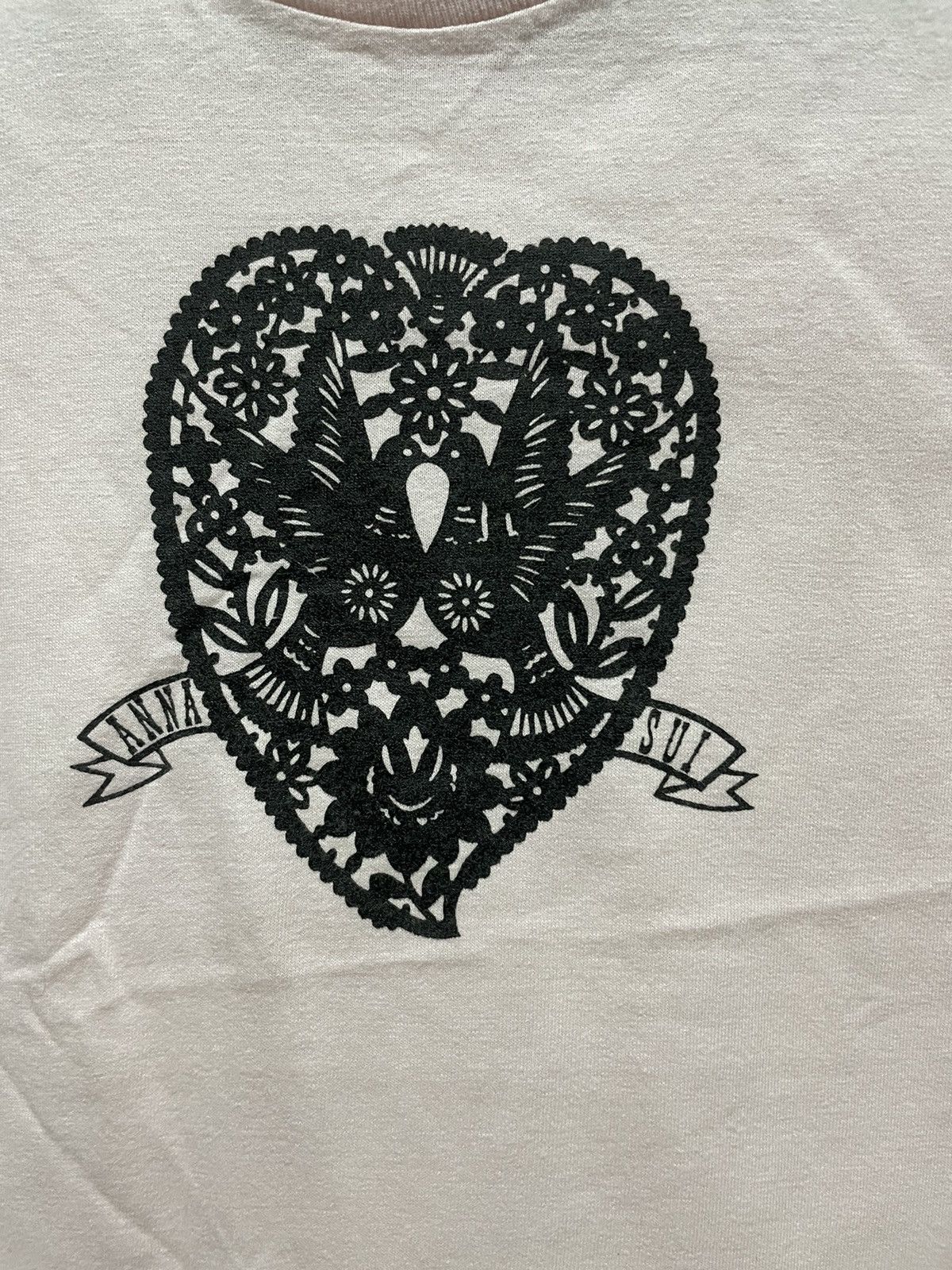 Anna Sui Anna Sui Love Logo Printed Tshirt Size XXS / US 00 / IT 34 - 3 Thumbnail