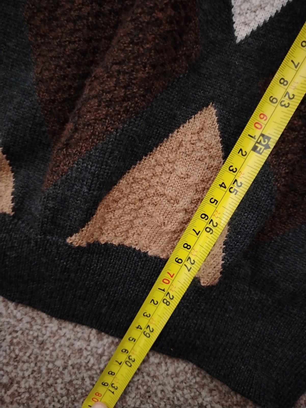 Other Vintage 90s PANCALDI & B Merino Wool Sweater Made in Italy Size US XL / EU 56 / 4 - 11 Thumbnail
