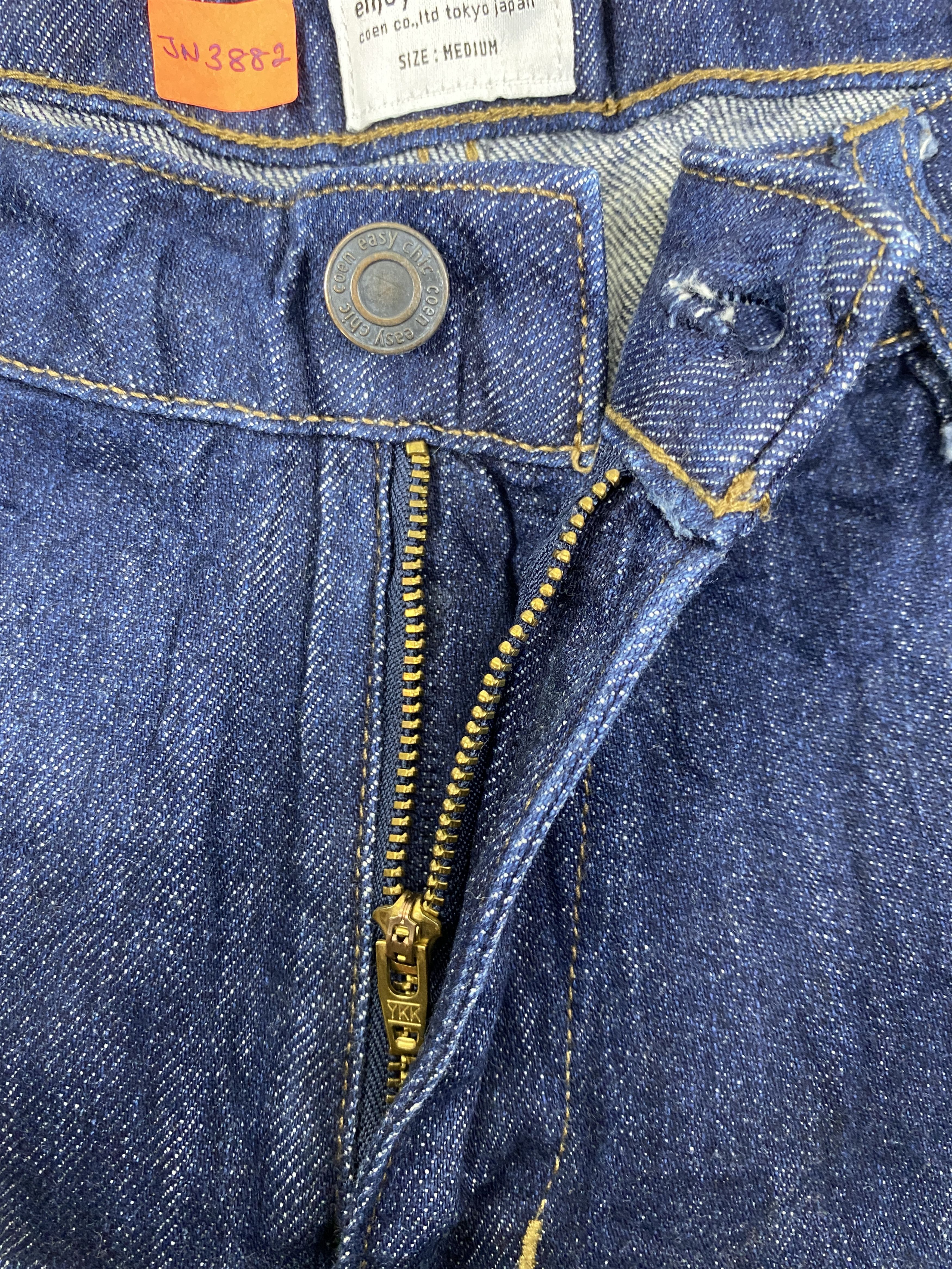 Yohji Yamamoto Vintage Baggy yohji yamamoto style Jeans 28x28 Denim- JN3882 Size US 28 / EU 44 - 6 Thumbnail