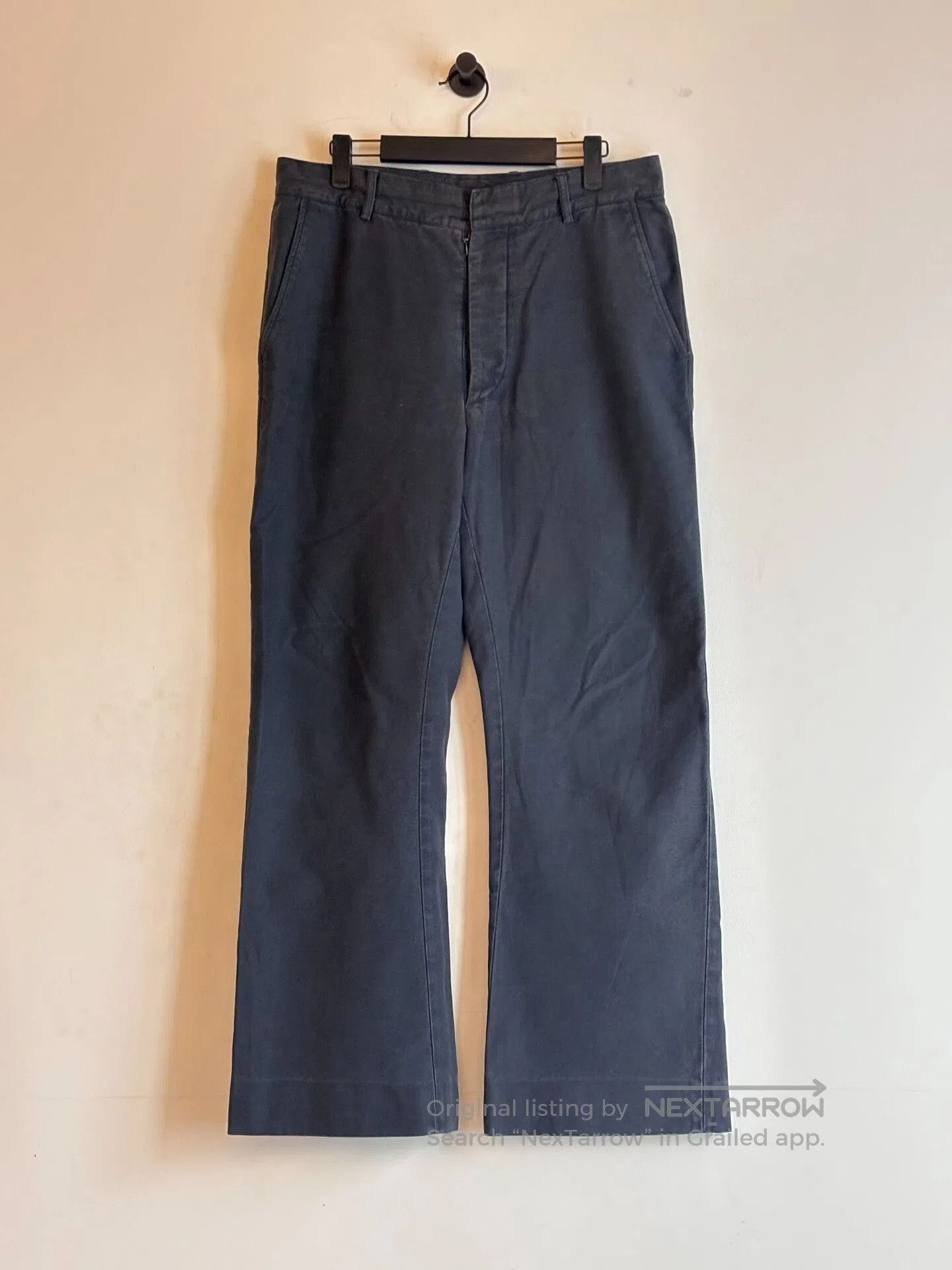 Maison Margiela Maison Martin Margiela Gray Flared Pants. Size US 30 / EU 46 - 1 Thumbnail