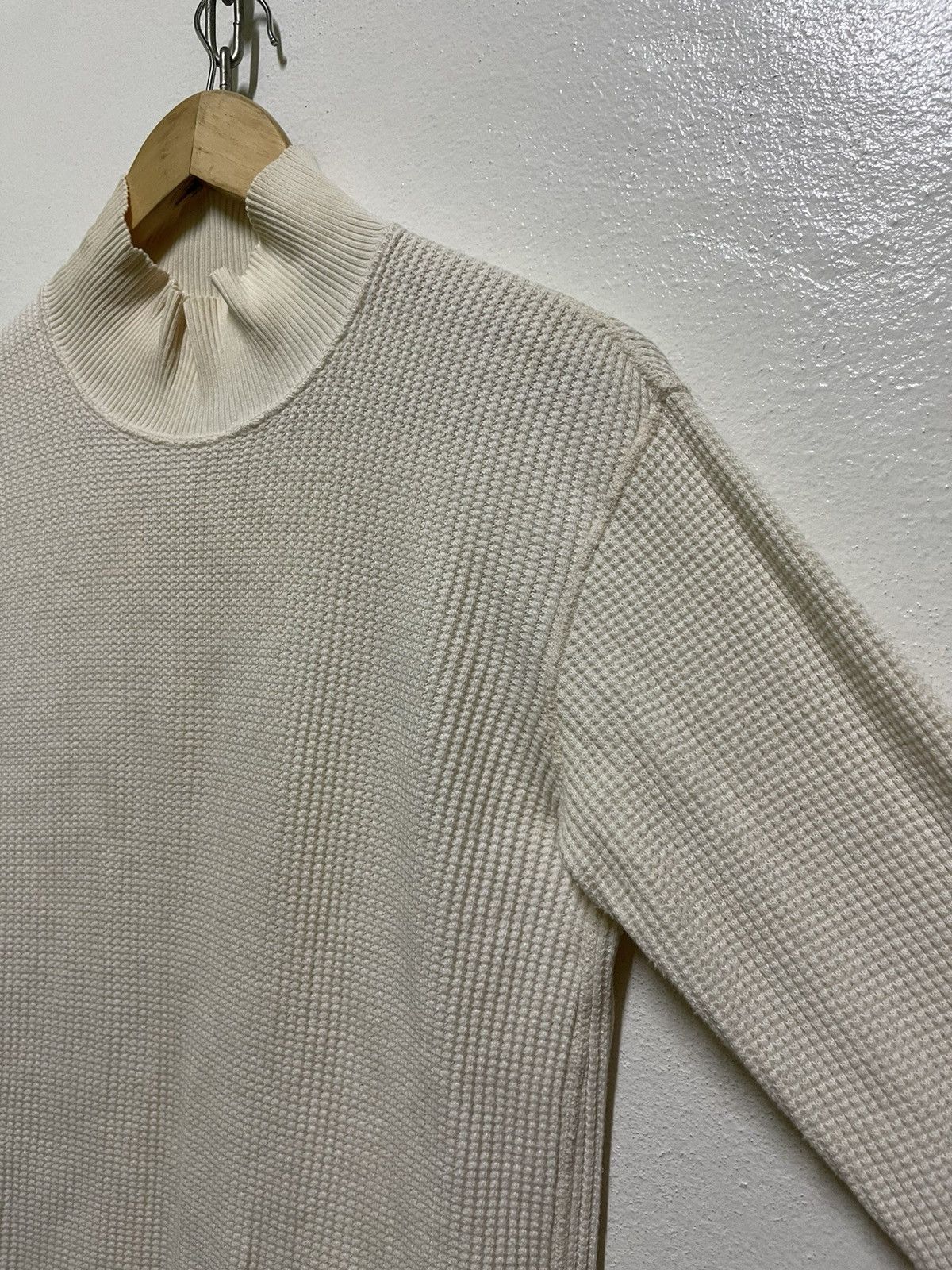 Japanese Brand Kaptain Sunshine Waffle Jumper Size XS / US 0-2 / IT 36-38 - 7 Thumbnail