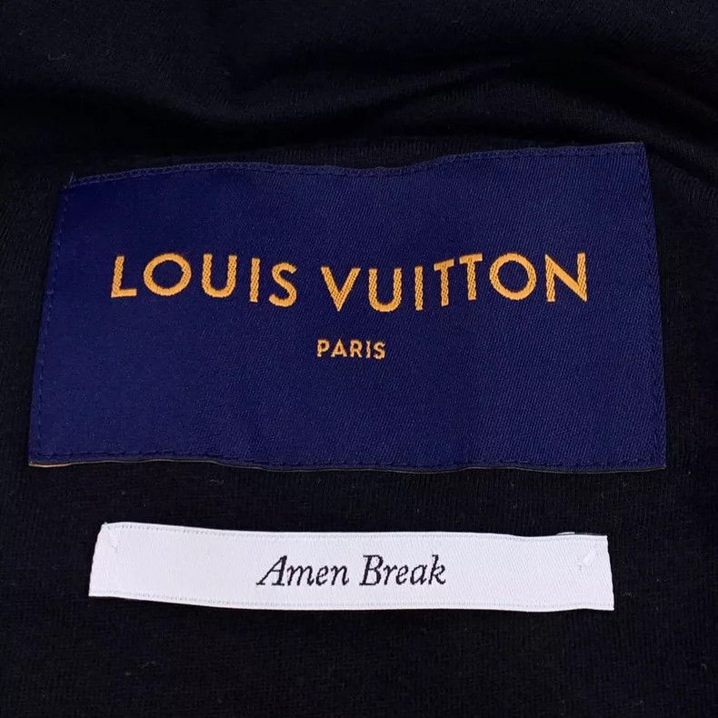 Louis Vuitton Louis Vuitton 22 Blue Stripe Checkerboard Chain Jacket Size US XL / EU 56 / 4 - 5 Thumbnail