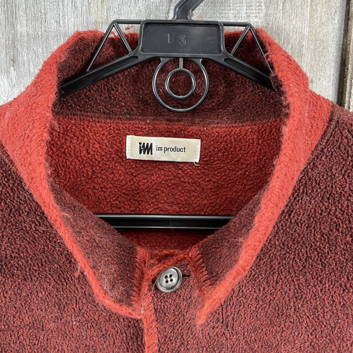 Issey Miyake × Vintage Im Product Issey Miyake Fleece Button Up Size US L / EU 52-54 / 3 - 9 Thumbnail