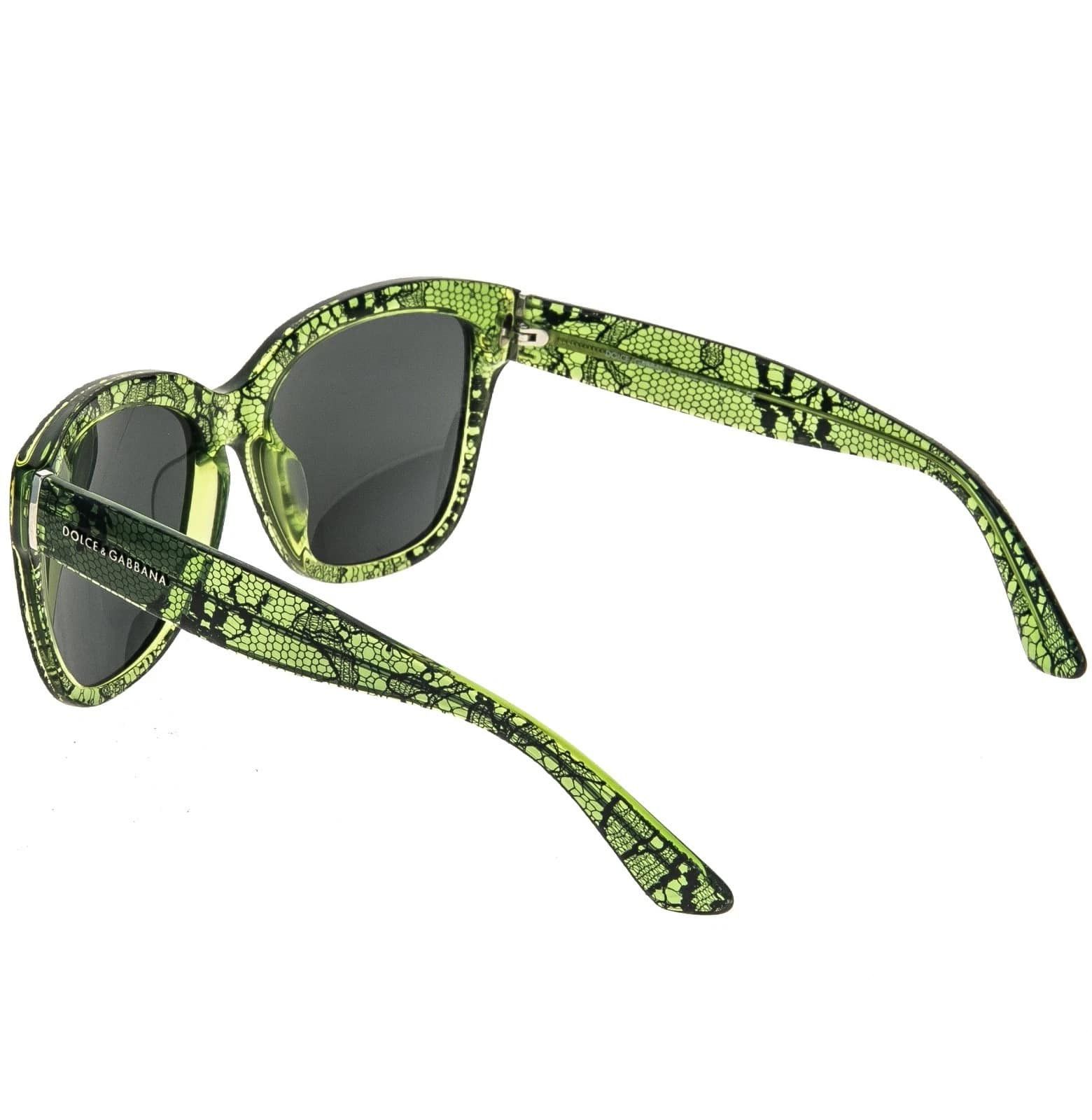 Dolce & Gabbana Dolce & Gabbana DG4226 4226 CHANTILLY LACE Green Sunglasses Size ONE SIZE - 4 Thumbnail