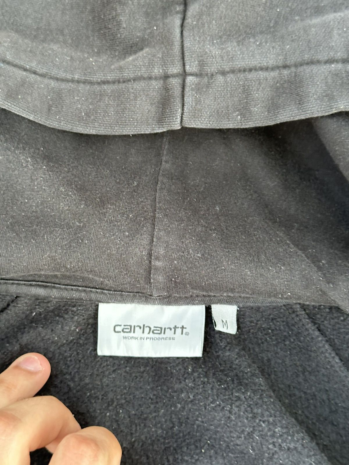 Carhartt Carhartt Chase Hooded Zip Jacket Sleeve Logo Black Size US M / EU 48-50 / 2 - 11 Thumbnail