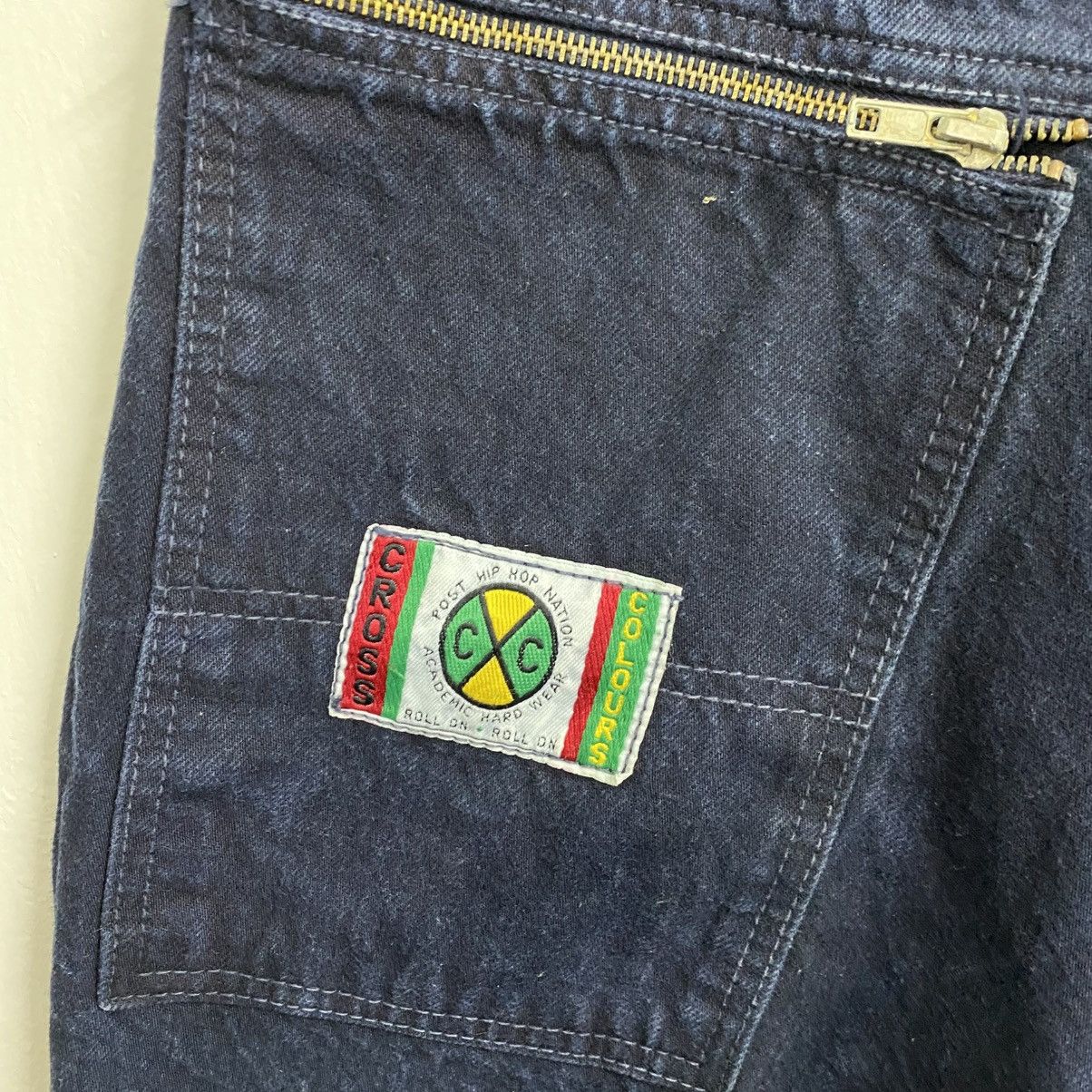 Cross Colours Vintage Cross Colours Zip Baggy Jeans Size US 30 / EU 46 - 4 Thumbnail