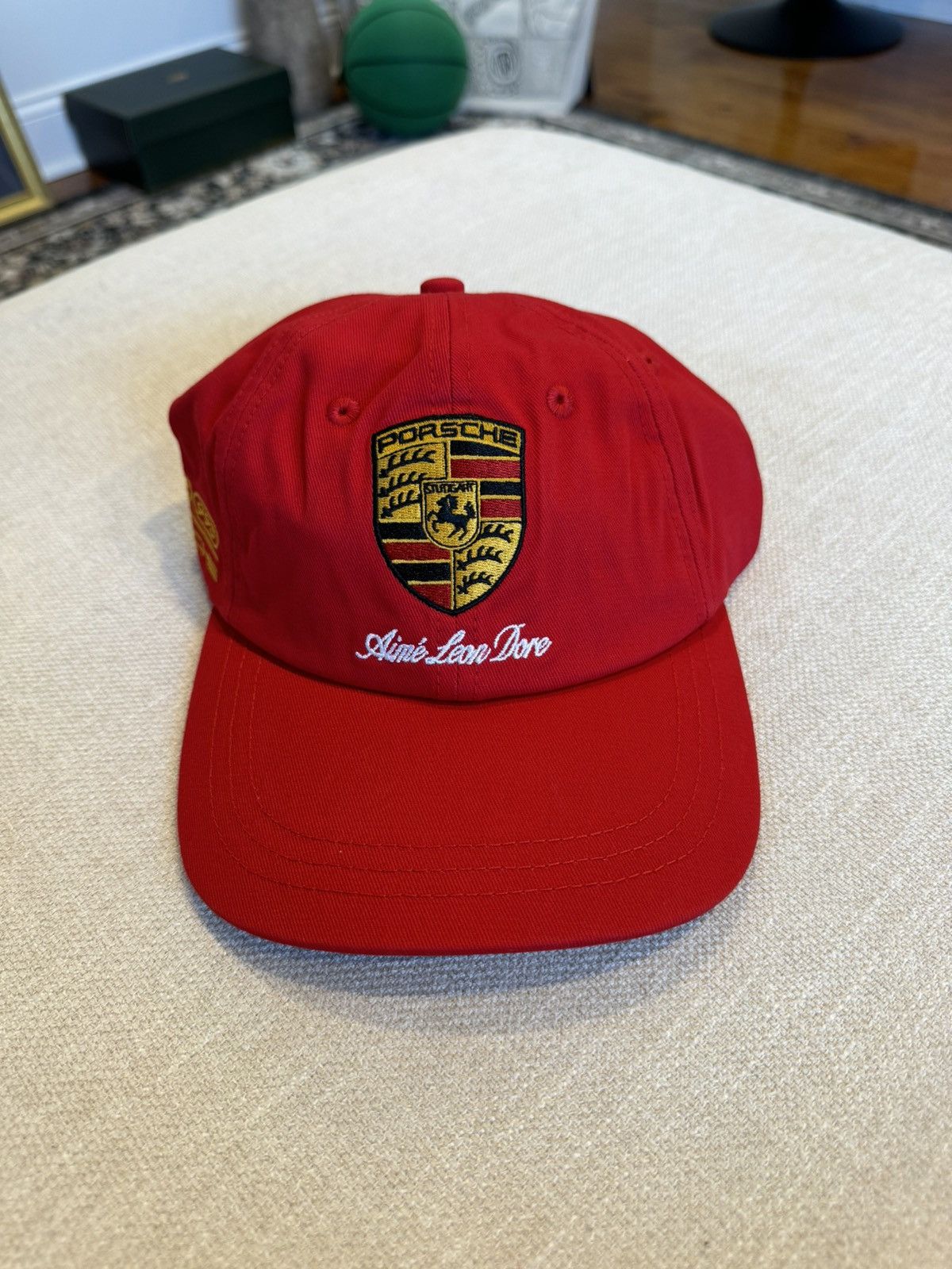ALD / Porsche 993 Turbo Logo Hat Red NWT