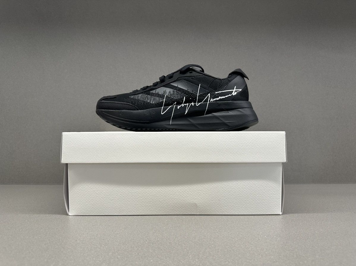 Adidas × Y-3 Adidas Y-3 adiZero Boston 11 Black White Size US 5 / EU 37 - 2 Thumbnail