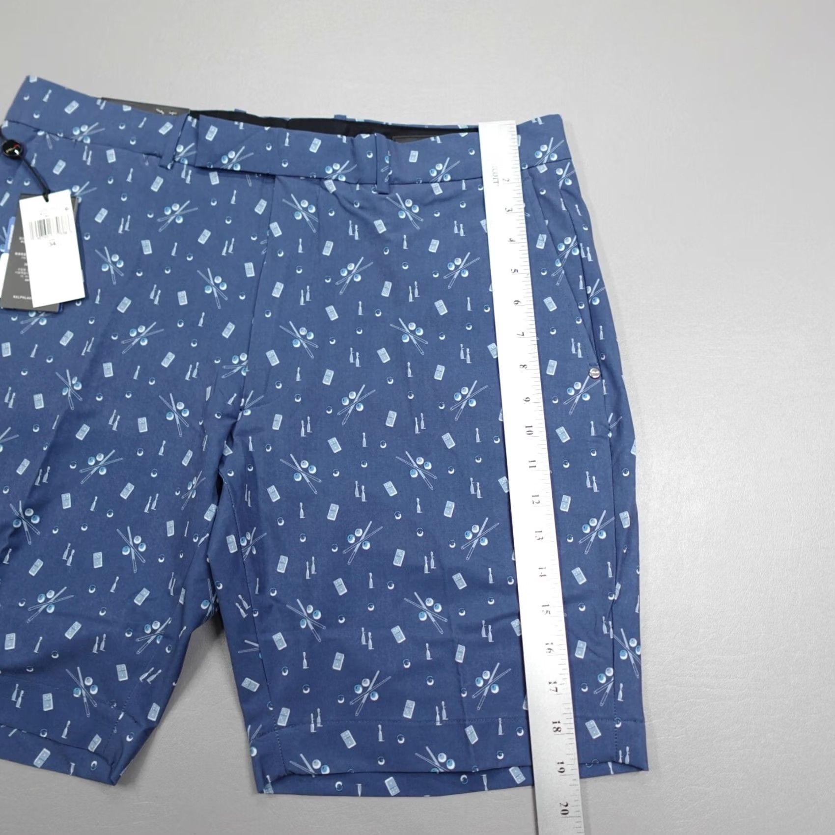 RLX Ralph Lauren RLX Golf Cypress Novelty Print Tailored Fit Shorts Clubhouse Billards Sz 34 Size US 34 / EU 50 - 7 Thumbnail