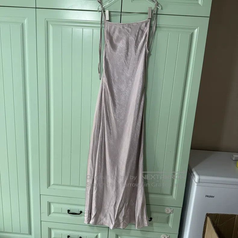 Acne Studios Acne Studios Ladies' Camisole Dress, Silver Gray, 100% Ace Size XS / US 0-2 / IT 36-38 - 2 Thumbnail