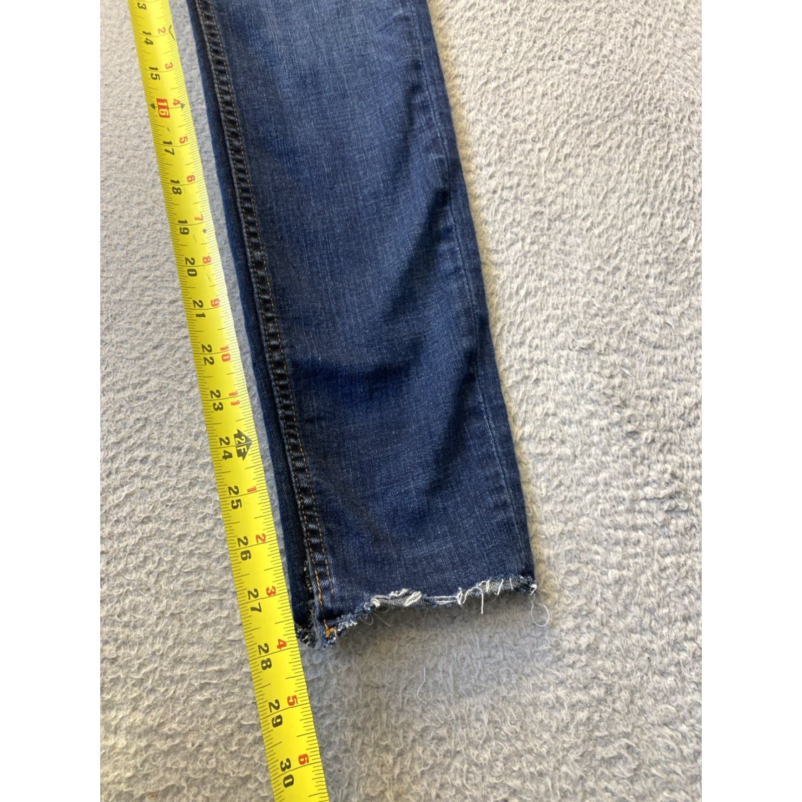 Polo Ralph Lauren Polo Ralph Lauren Jeans Womens Size 30 X 28 Denim Slim Belted Blue 100% Cotton Size 30" / US 8 / IT 44 - 5 Thumbnail