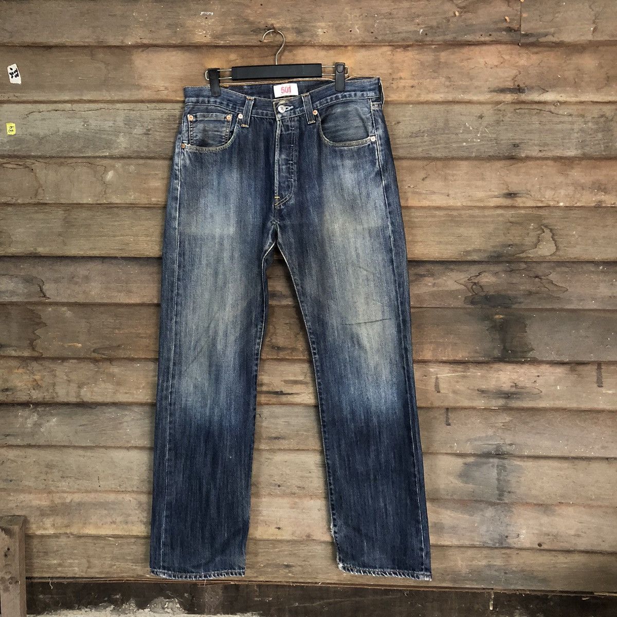 Levi's 501 levis faded Blue Denim Pants #7314 Size US 32 / EU 48 - 1 Thumbnail