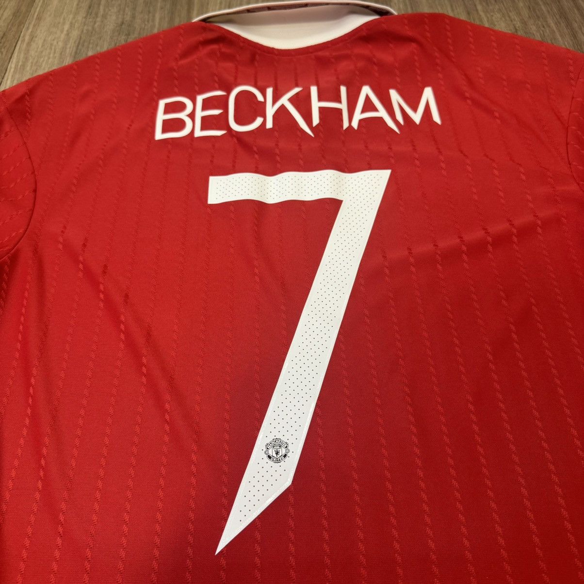 Adidas Manchester United 22/23 player issued shirt #7 Beckham(bnwt) Size US M / EU 48-50 / 2 - 6 Thumbnail