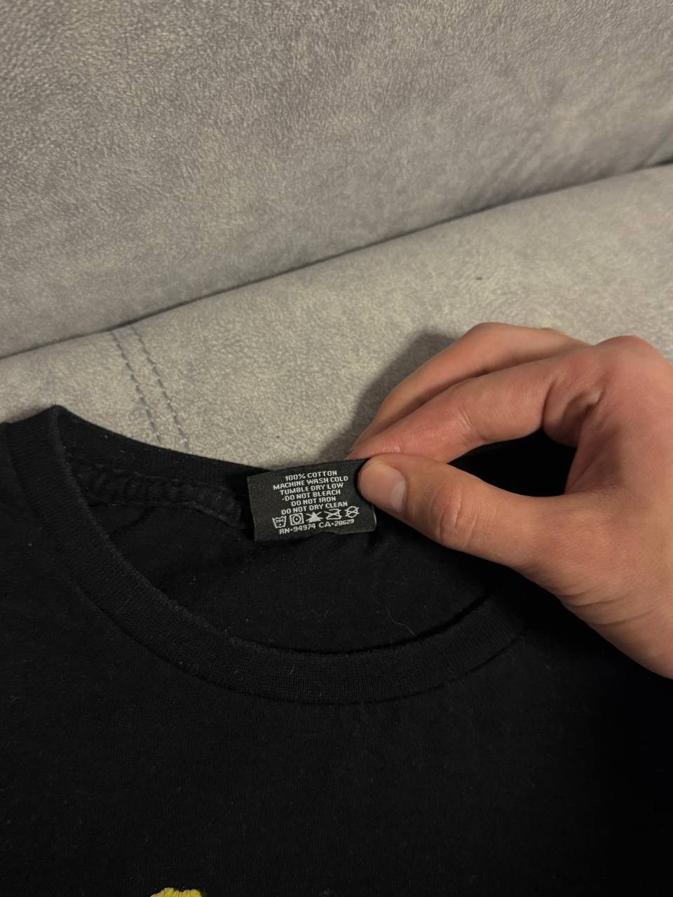 Stussy Vintage Stussy Y2K 3D-logo t-shirt black green size M Size US M / EU 48-50 / 2 - 6 Thumbnail