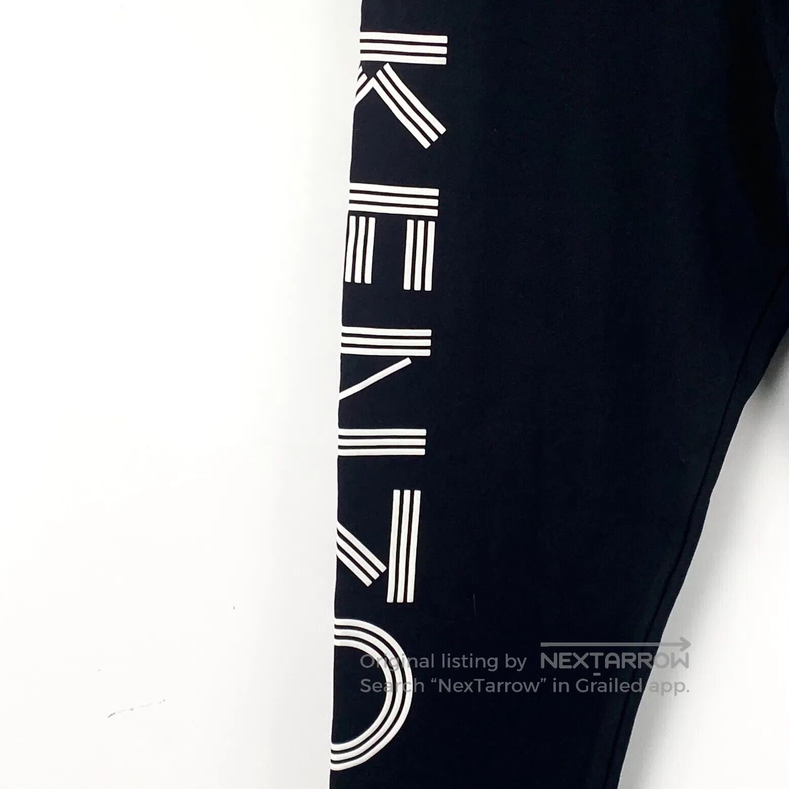 Kenzo Kenzo size XL Black Logo Letter Printed Cotton Drawstring Size US 27 - 4 Thumbnail