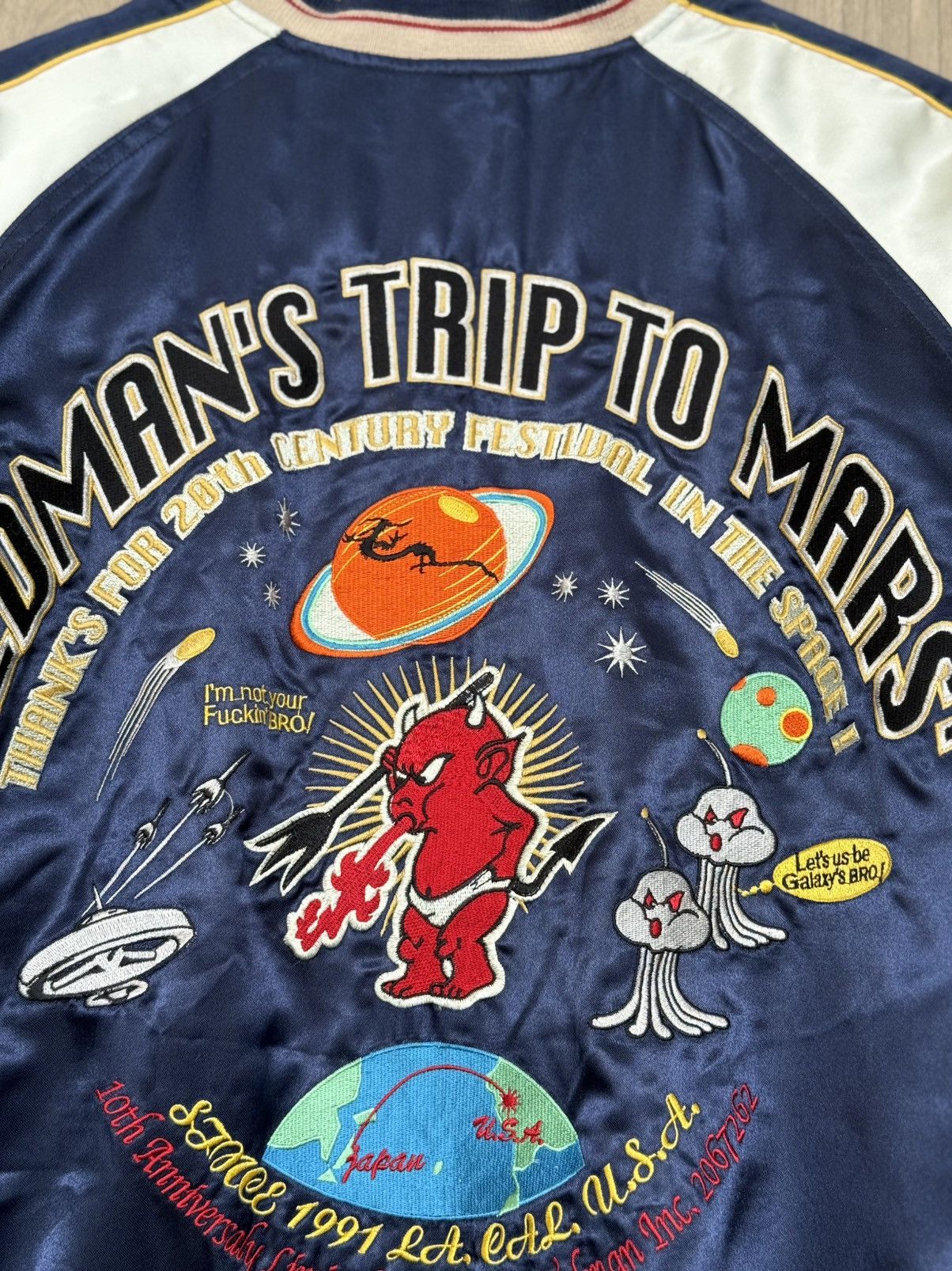 Tedman Vintage Tedman Embroided 10th Anniversary Limited Edition‼️ Size US L / EU 52-54 / 3 - 6 Thumbnail