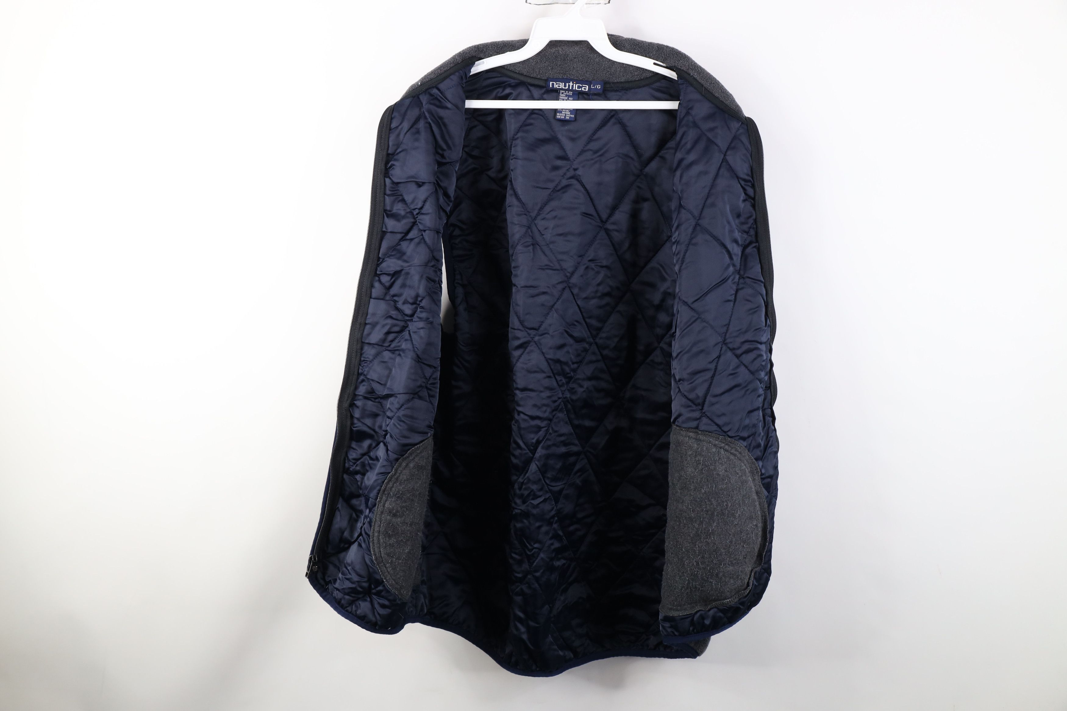 Nautica Vintage 90s Nautica Challenge Cup Sailing Fleece Vest Jacket Size US L / EU 52-54 / 3 - 7 Thumbnail