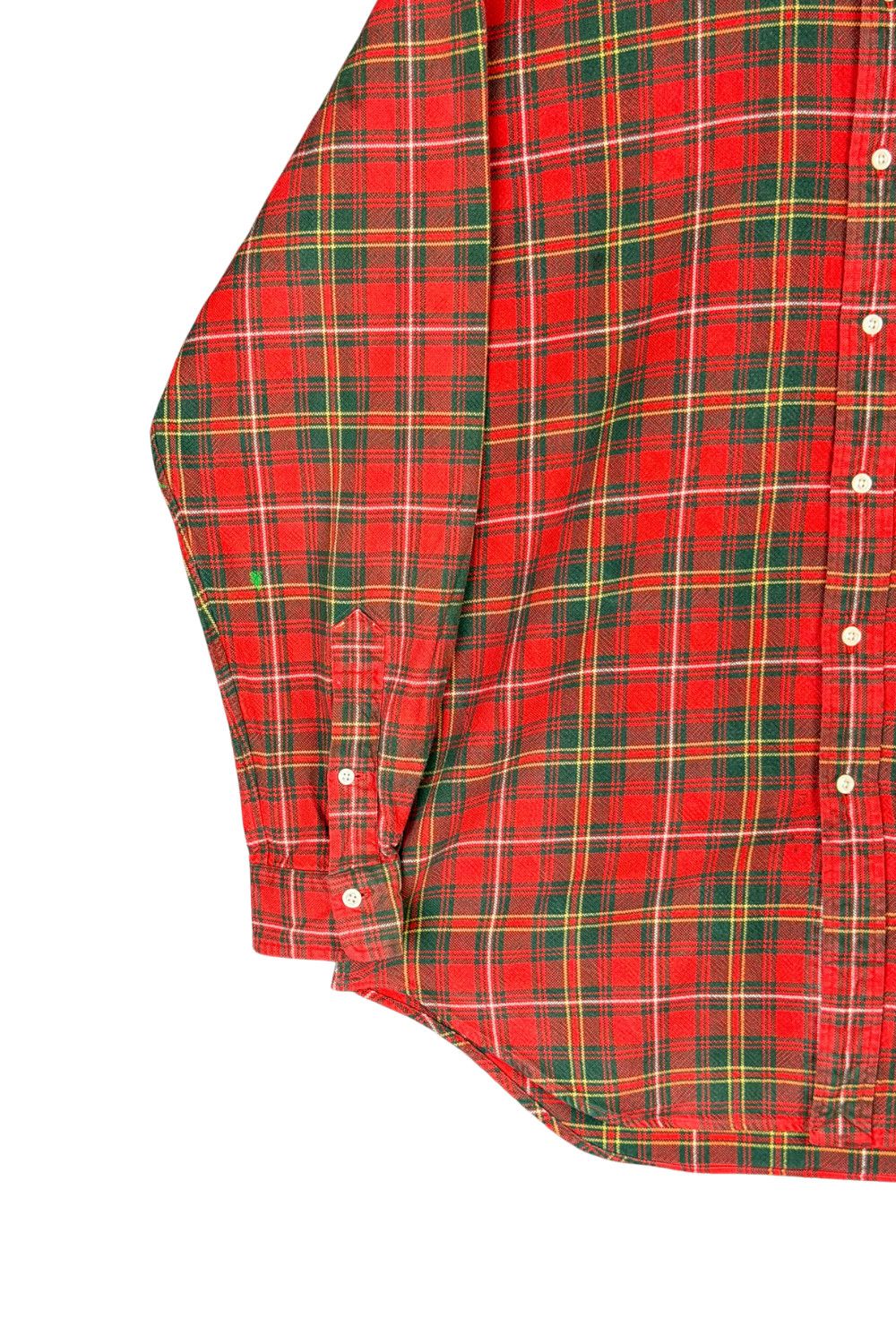 Polo Ralph Lauren Polo Ralph Lauren Red Tartan Plaid Shirt Classic Fit M Size US M / EU 48-50 / 2 - 9 Thumbnail