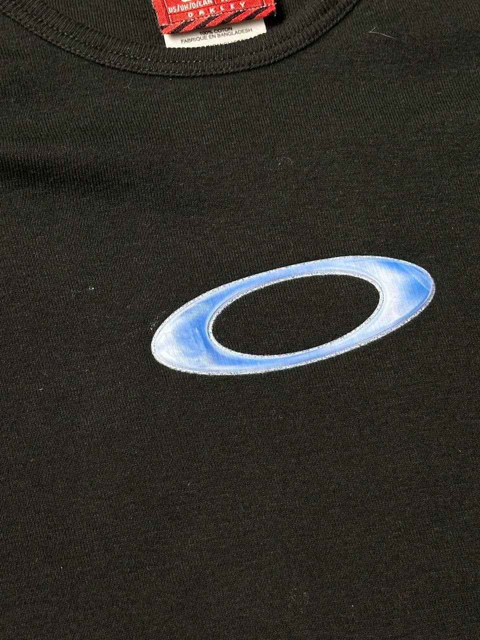 Oakley 🔥90s Vintage Oakley Crazy Logo 3D USA T Shirt Size S / US 4 / IT 40 - 5 Thumbnail
