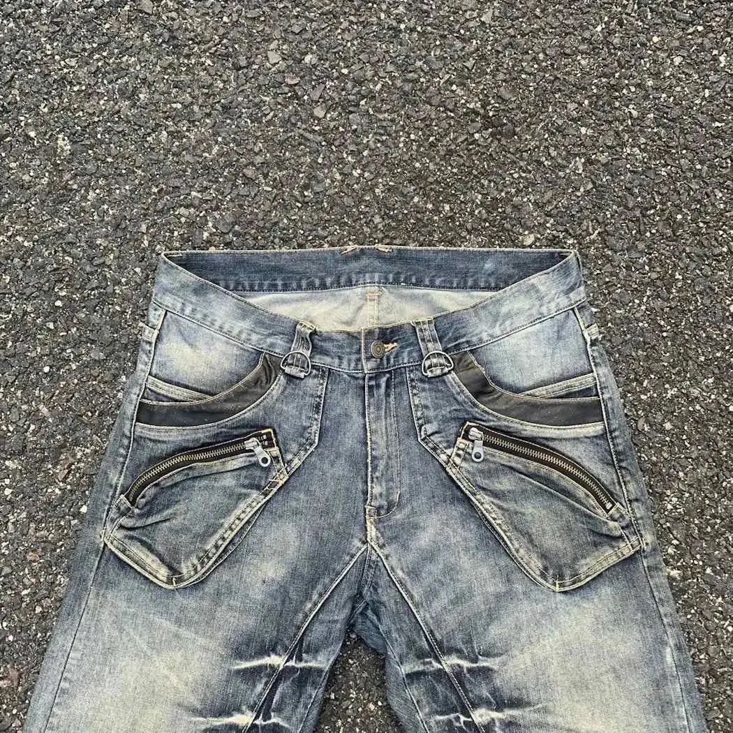 PPFM × The Smiths Vintage PPFM Jeans Curve/Banana Seditionaries Denim Pants Size US 32 / EU 48 - 3 Thumbnail