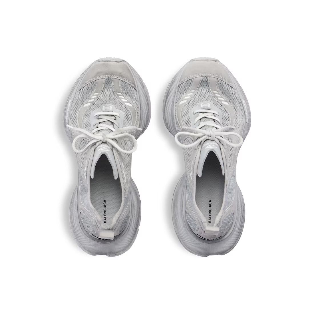Balenciaga o1bcso1str0425 Circuit Sneakers in Light Grey Size US 9 / EU 42 - 5 Thumbnail