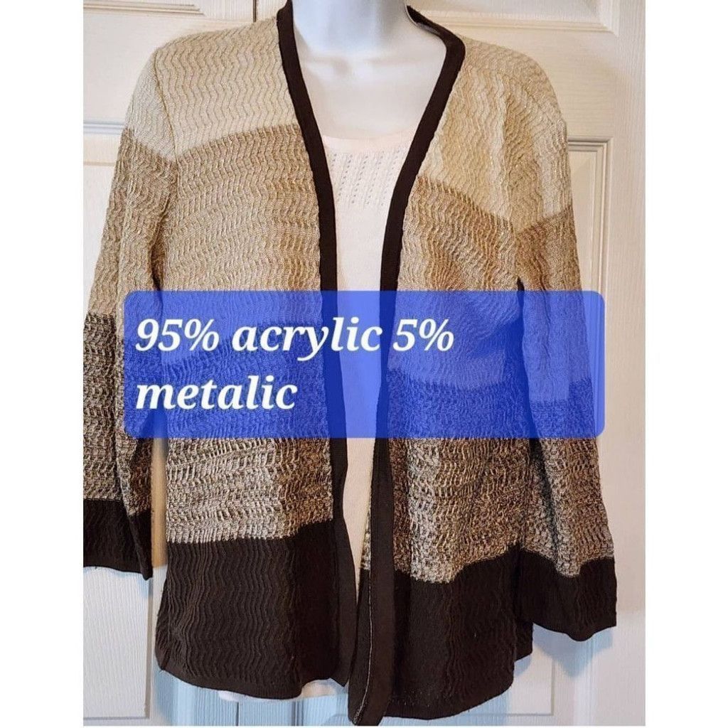 Other Alfred Dunner Cardigan Size XS / US 0-2 / IT 36-38 - 6 Thumbnail