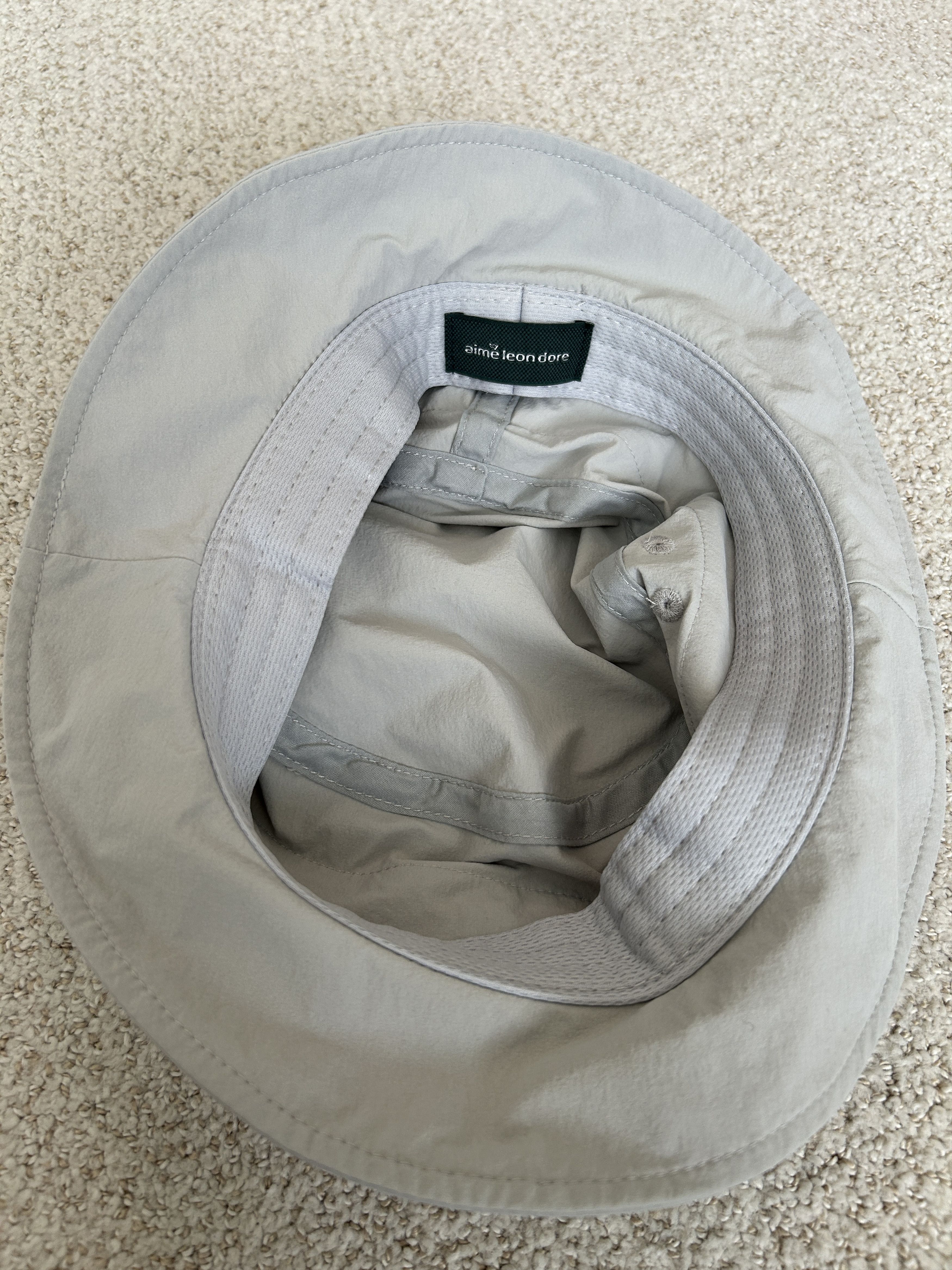 Aime Leon Dore Aime Leon Dore Cordura Golf Bucket Hat Grey SS25 Size L/XL Size ONE SIZE - 5 Thumbnail