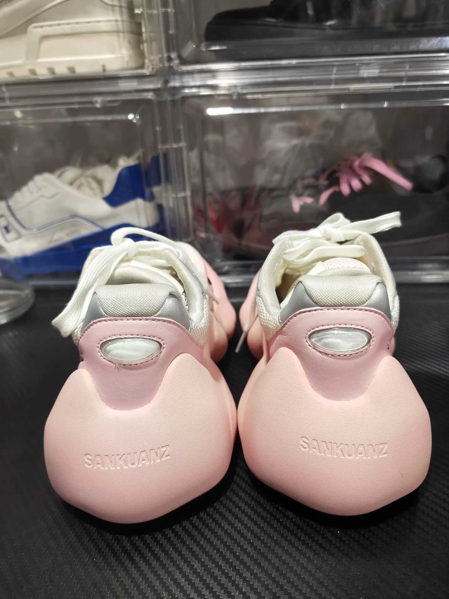 Sankuanz Pink Bumpy Bubble Sneakers, Women's (Size 5) — image 6 of 6