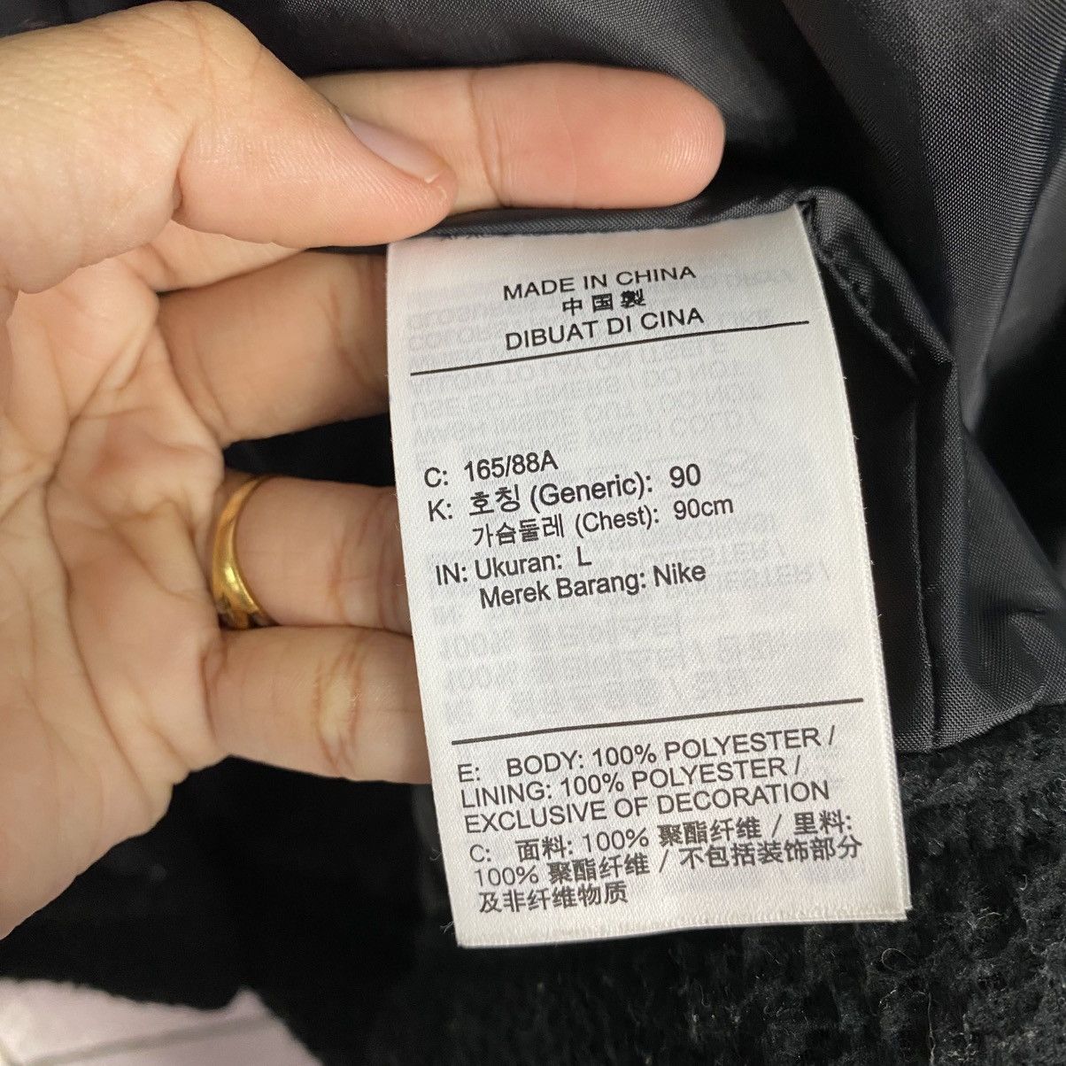 Nike 📌Vintage Fleece Jacket Sherpa Nike Size US L / EU 52-54 / 3 - 19 Thumbnail