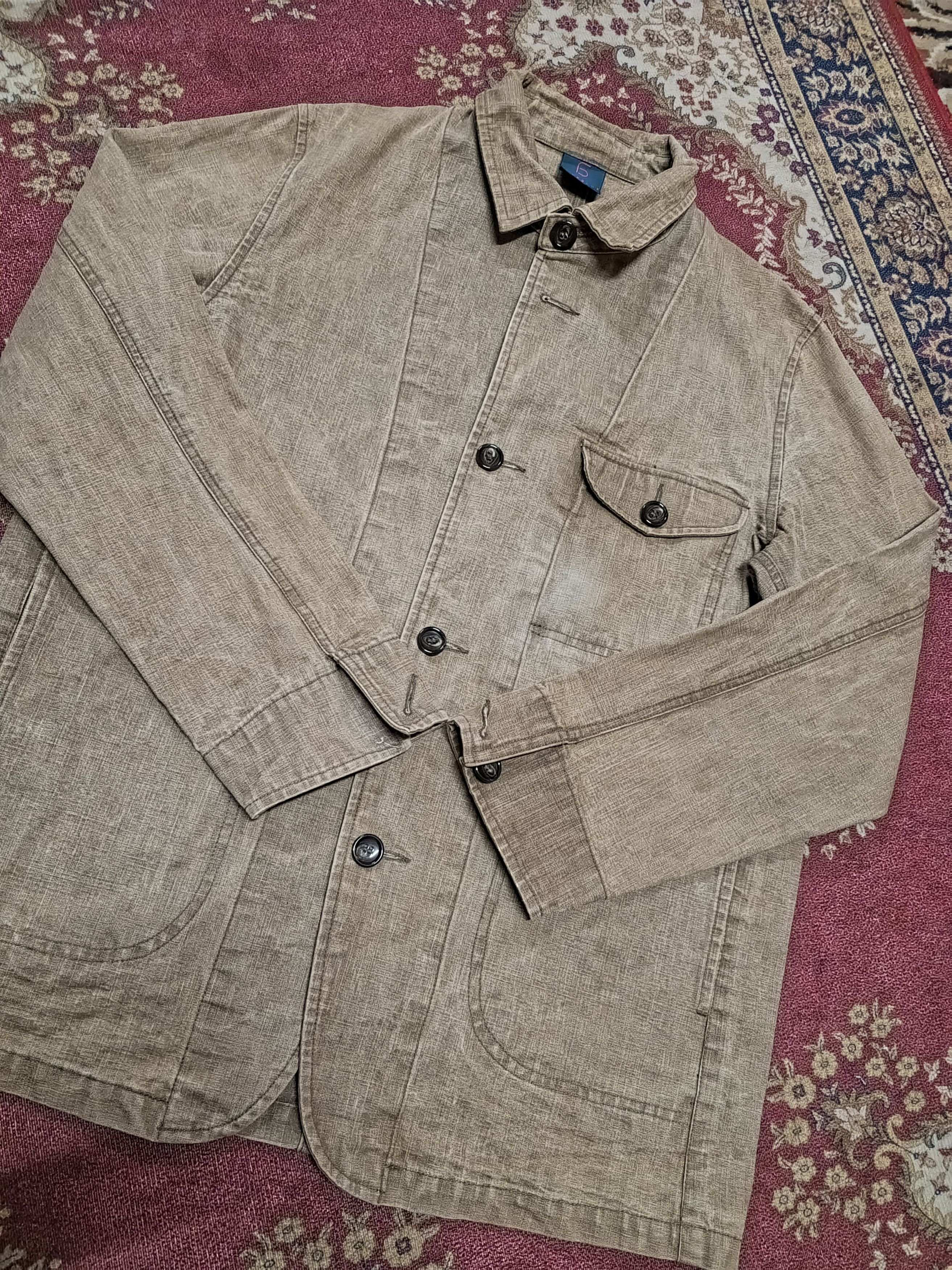 RAGEBLUE VINTAGE RAGEBLUE HARD FABRIC BEIGE Size US L / EU 52-54 / 3 - 2 Thumbnail