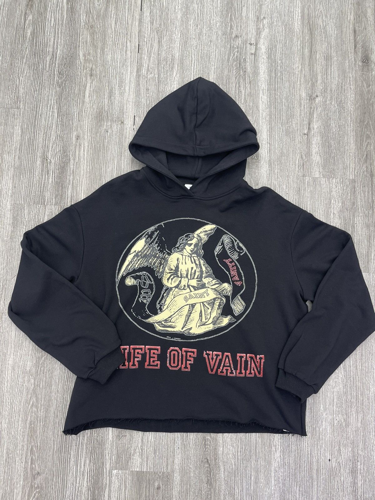 Saint Vanity Saint Vanity angel hoodie black Size US M / EU 48-50 / 2 - 1 Thumbnail