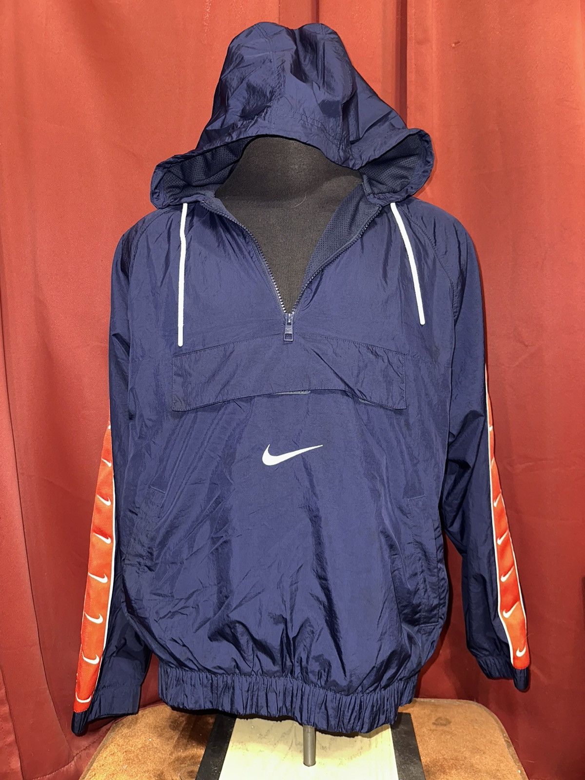 Nike Center Swoosh Anorak Jacket Pullover Streetwear Grail