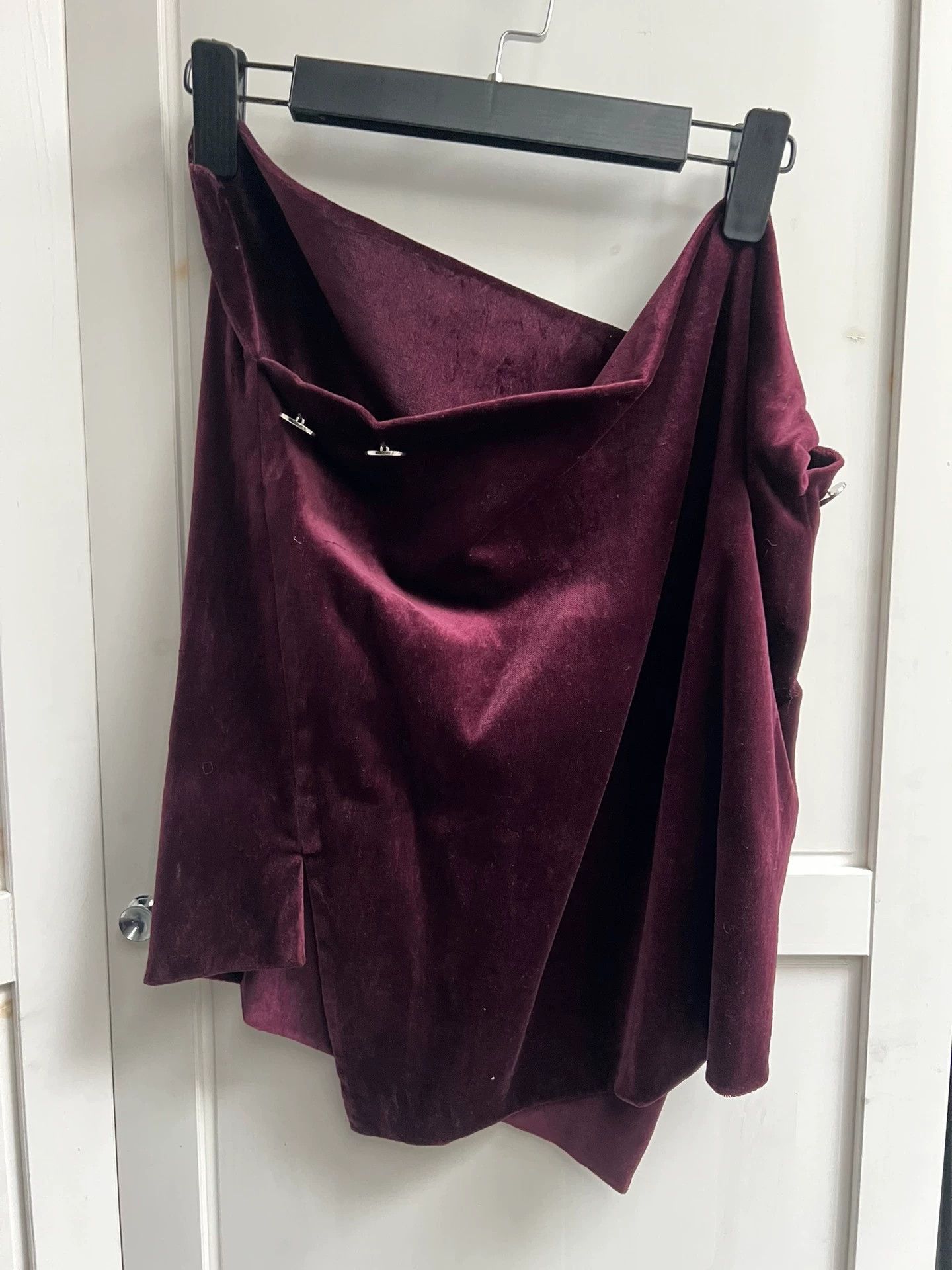 Vivienne Westwood Vivienne Westwood 100% cotton velvet midi skirt Size 30" / US 8 / IT 44 - 2 Thumbnail