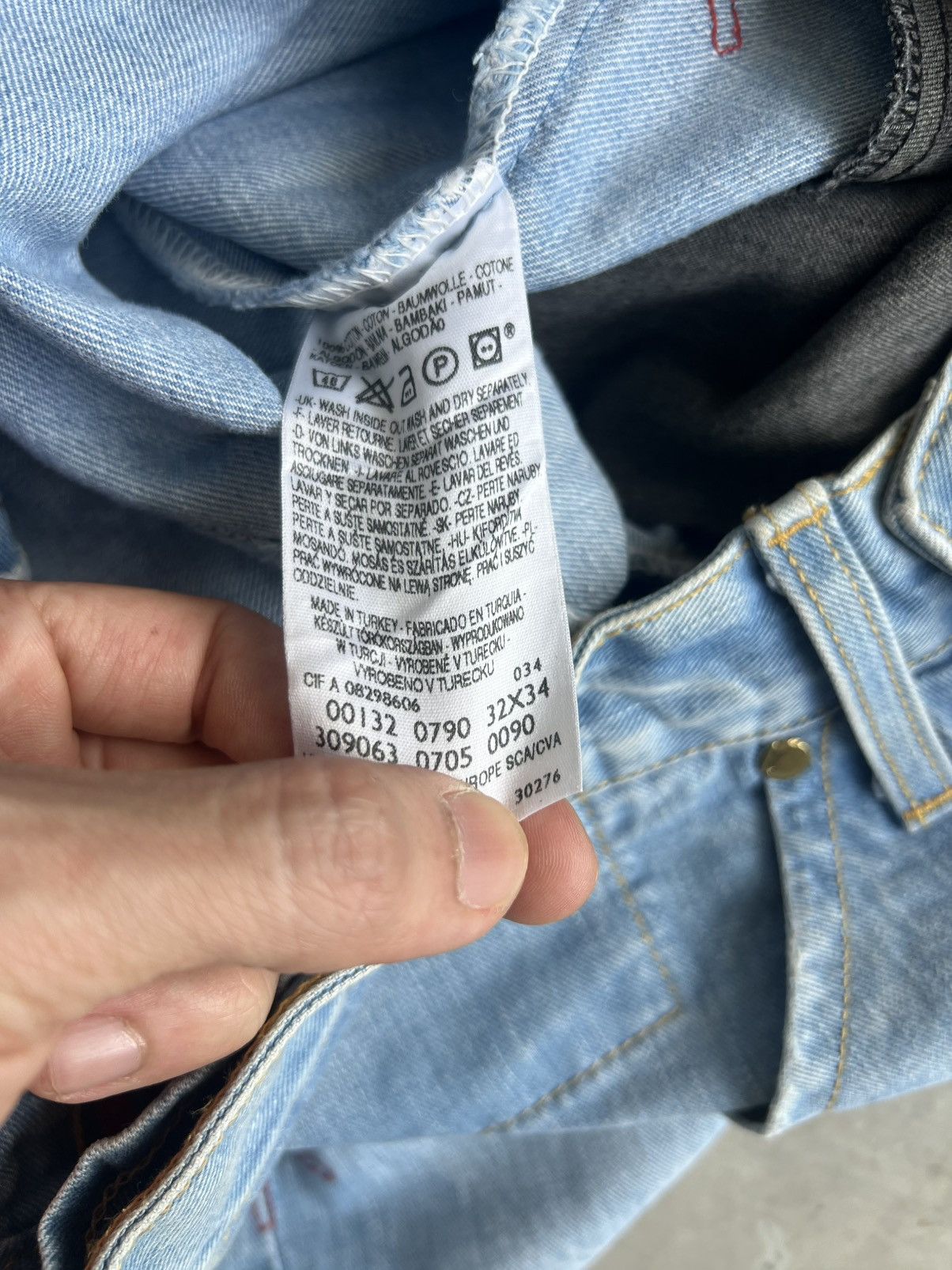 Levi's Levis Engineered Jeans Buckle Back Tag W32 Actual 34x33 Size US 32 / EU 48 - 9 Thumbnail
