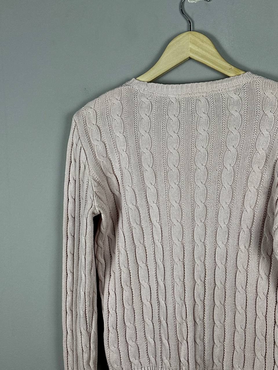 Polo Ralph Lauren Polo Ralph Lauren Pink Preppy Knitted Sweater Size L / US 10 / IT 46 - 9 Thumbnail