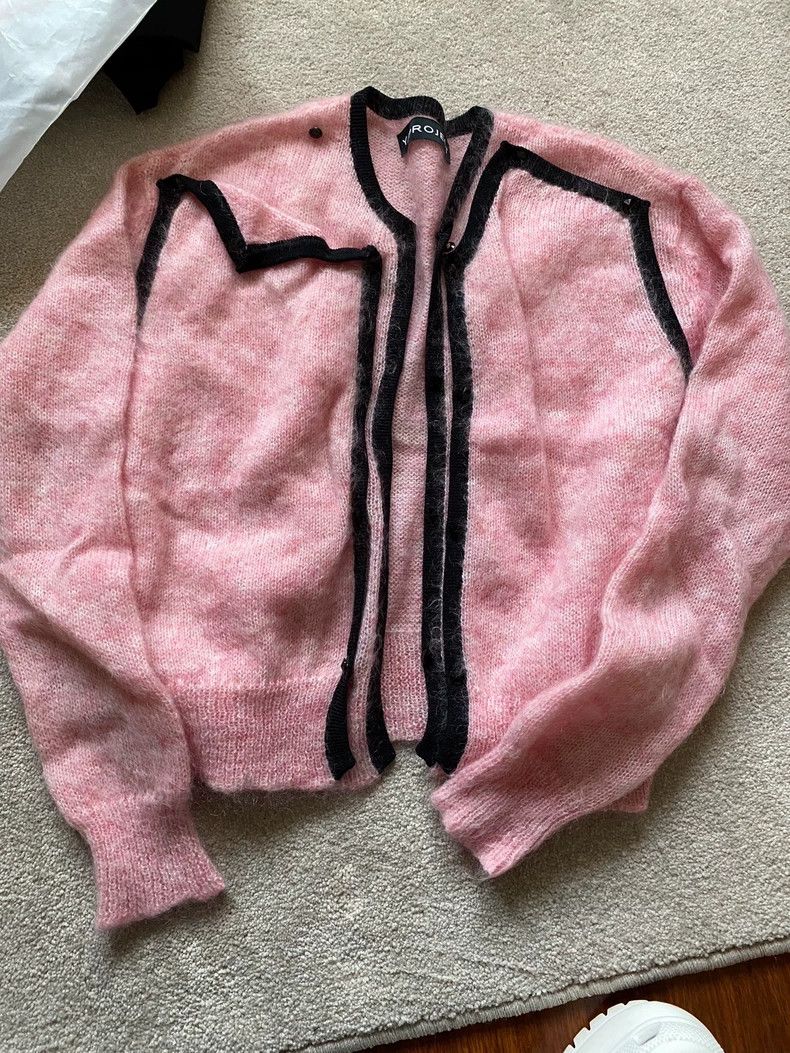 Y/Project Y/project Pink Mohair Cardigan - dmc Size US S / EU 44-46 / 1 - 1 Thumbnail