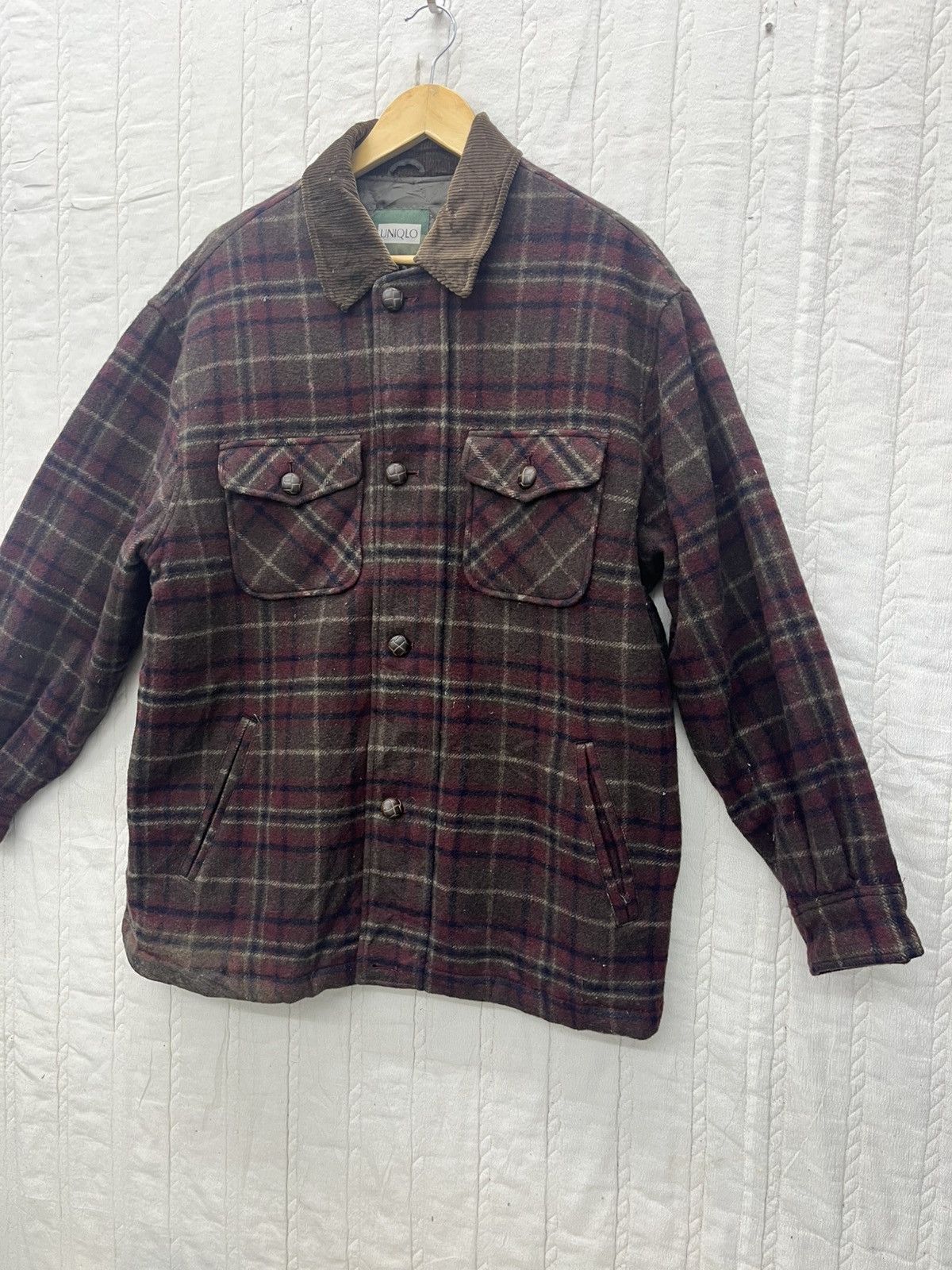 Uniqlo VTG UNIQLO WOOL CPO JACKET Size US M / EU 48-50 / 2 - 3 Thumbnail