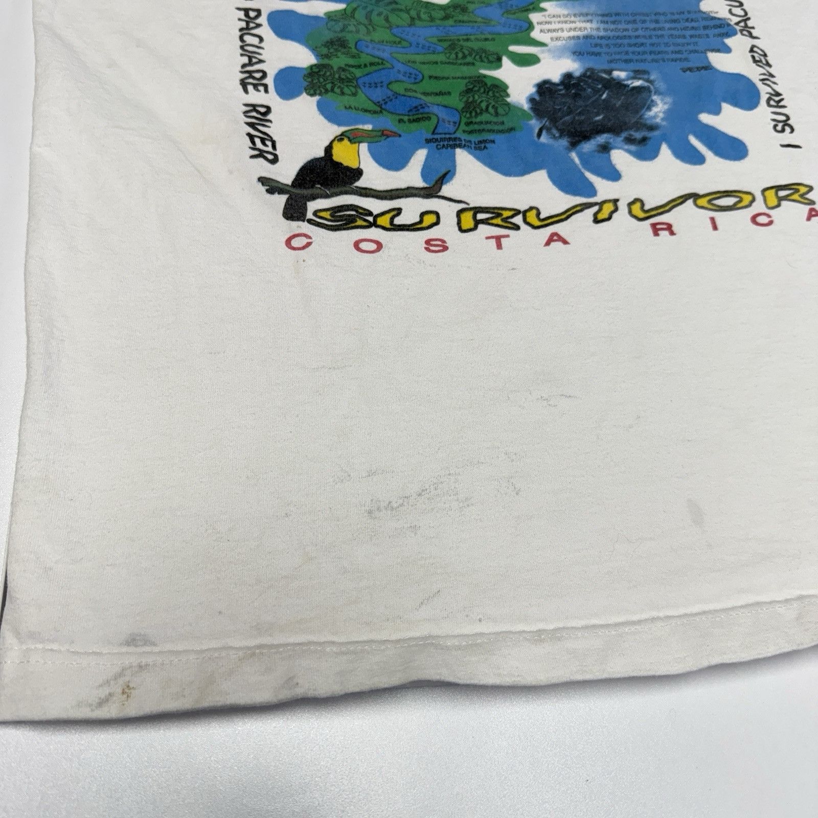 Vintage Vintage Paddle Hard Pepe Kayak T Shirt Mens Large Y2K Sports Size US L / EU 52-54 / 3 - 13 Thumbnail