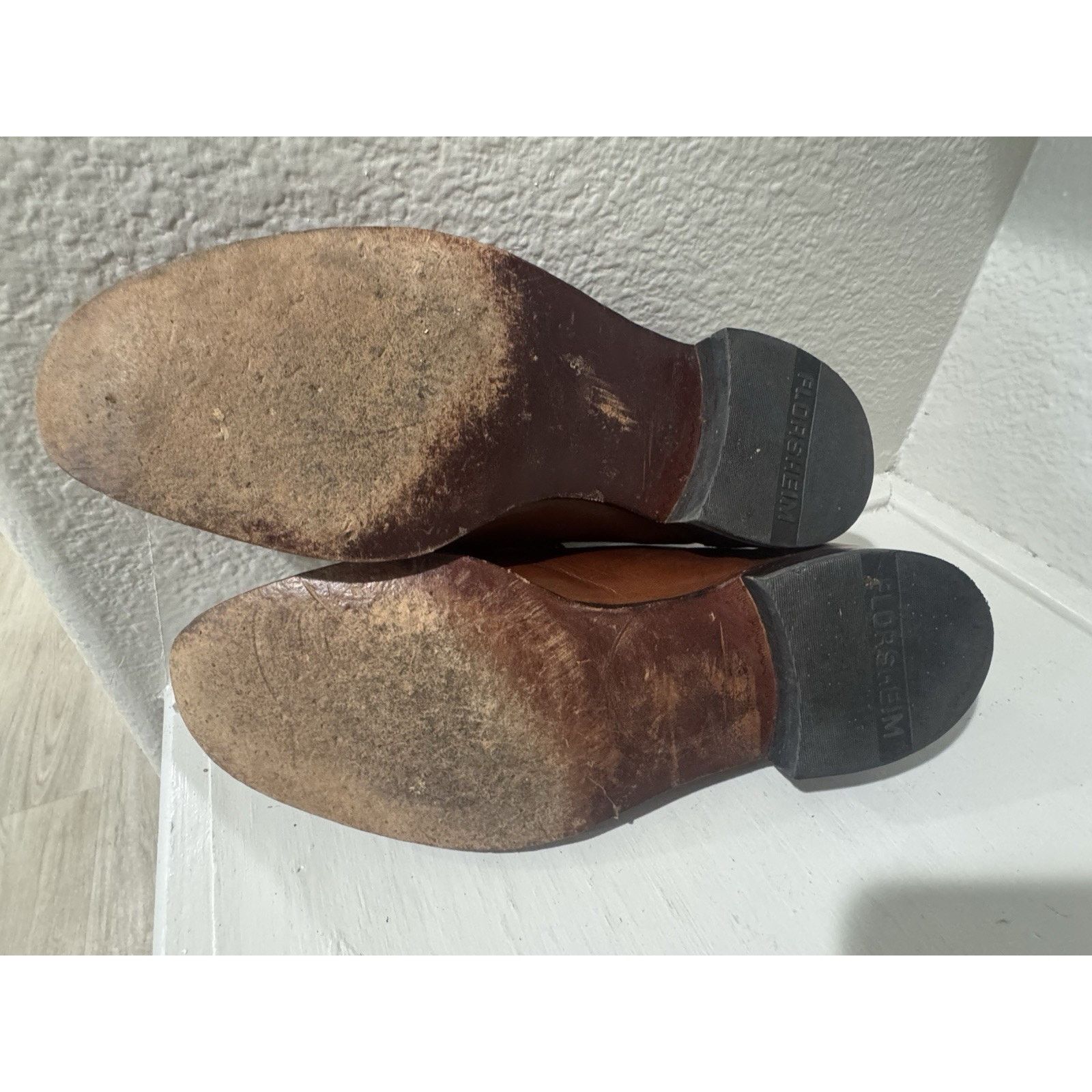 Florsheim Vintage Florsheim Dress Loafers Men’s brown Leather Slip Ons Size US 8.5 / EU 41-42 - 6 Thumbnail