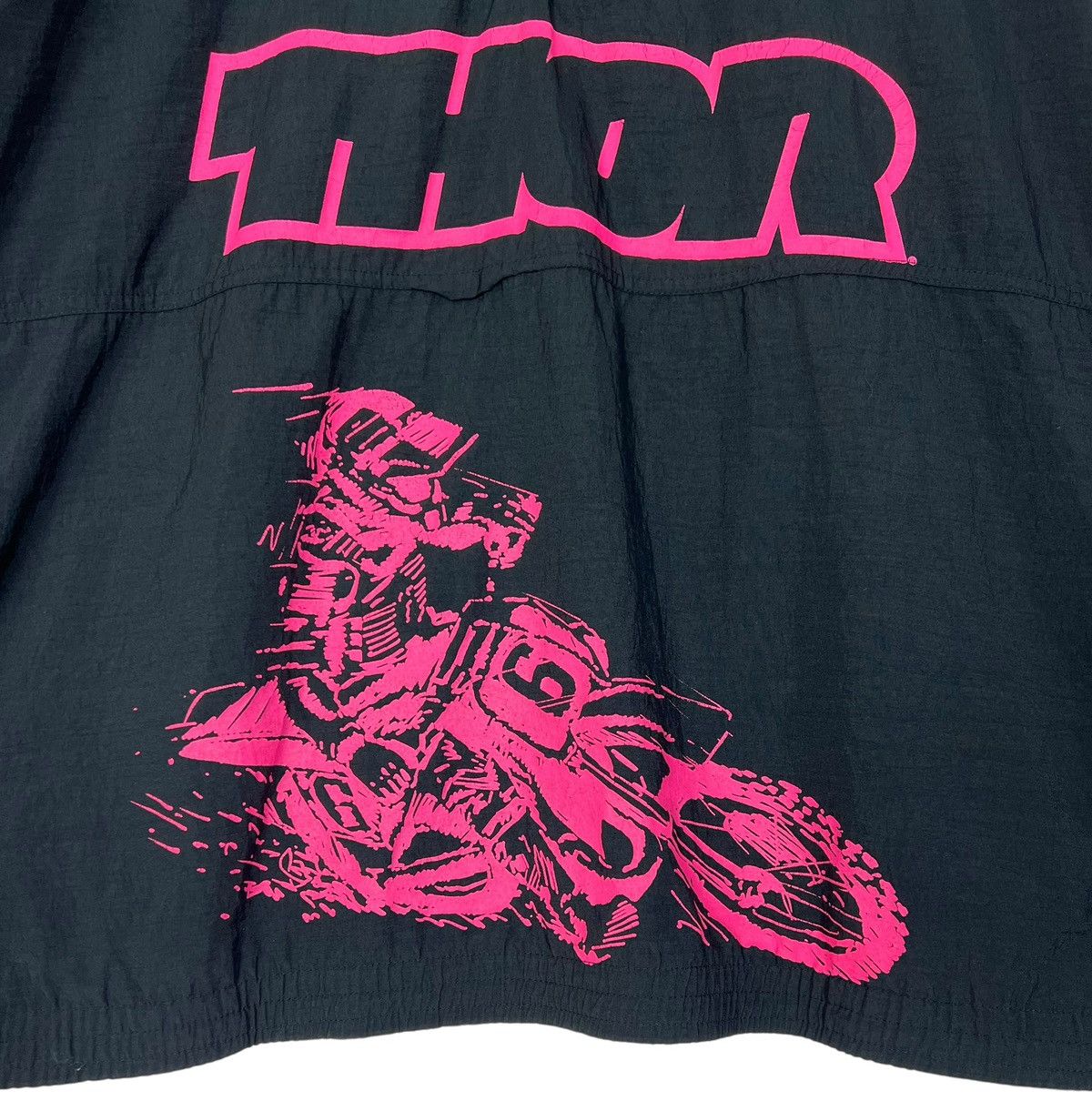 Fox Racing Vintage Thor Motorcycle Racing Half Zipper Shirt Size US L / EU 52-54 / 3 - 3 Thumbnail