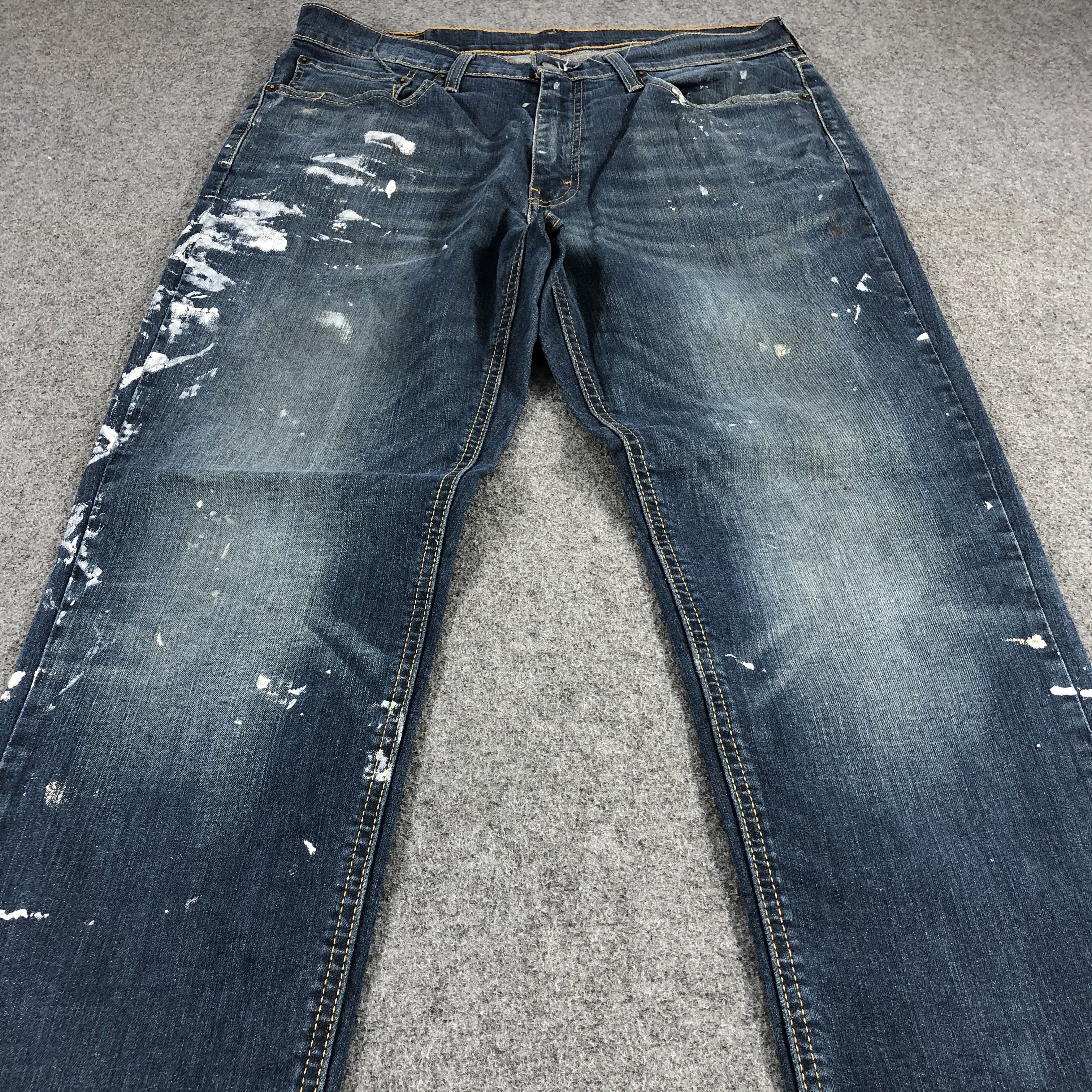 Levi's × Vintage Vintage Levis 541 Painter Jeans-JM1461 Size US 35 - 3 Thumbnail