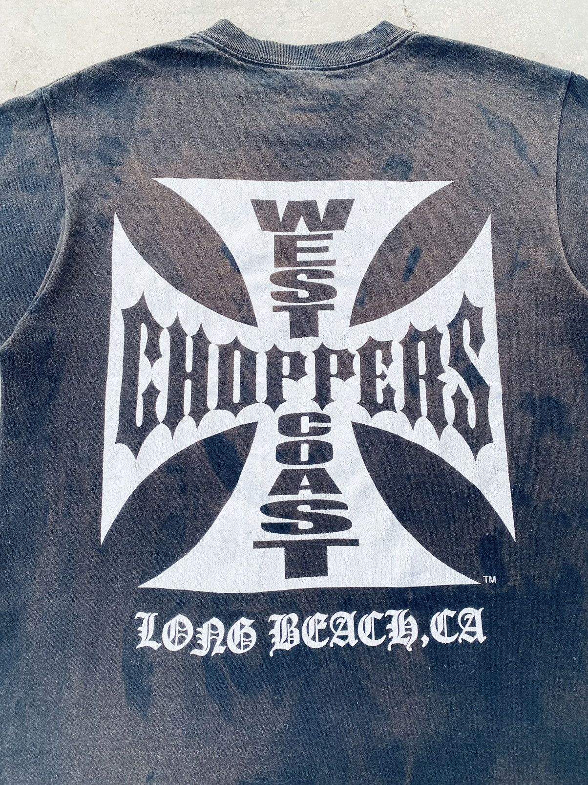 West Coast Choppers Vintage West Coast Choppers Sun Faded Tees Size US M / EU 48-50 / 2 - 12 Thumbnail