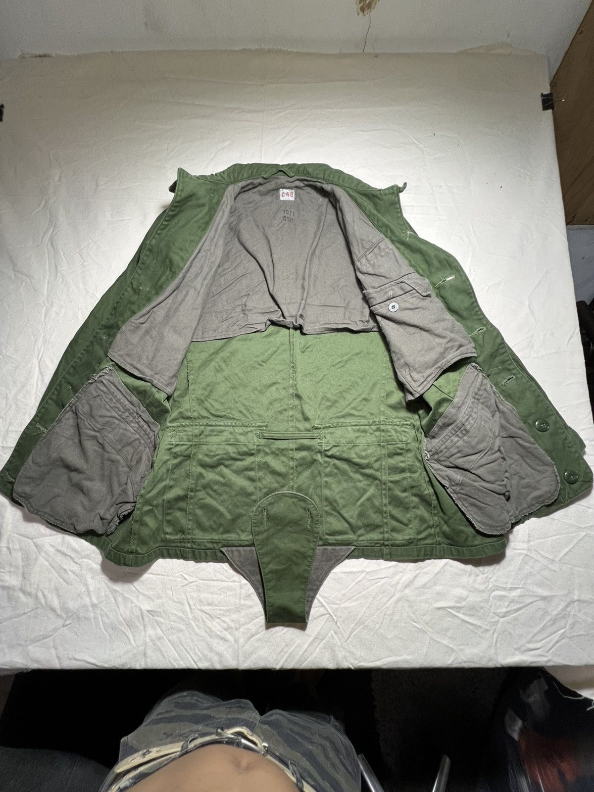 Vintage Vintage 70c Swedish Army C48 Field Jacket Size US M / EU 48-50 / 2 - 12 Thumbnail