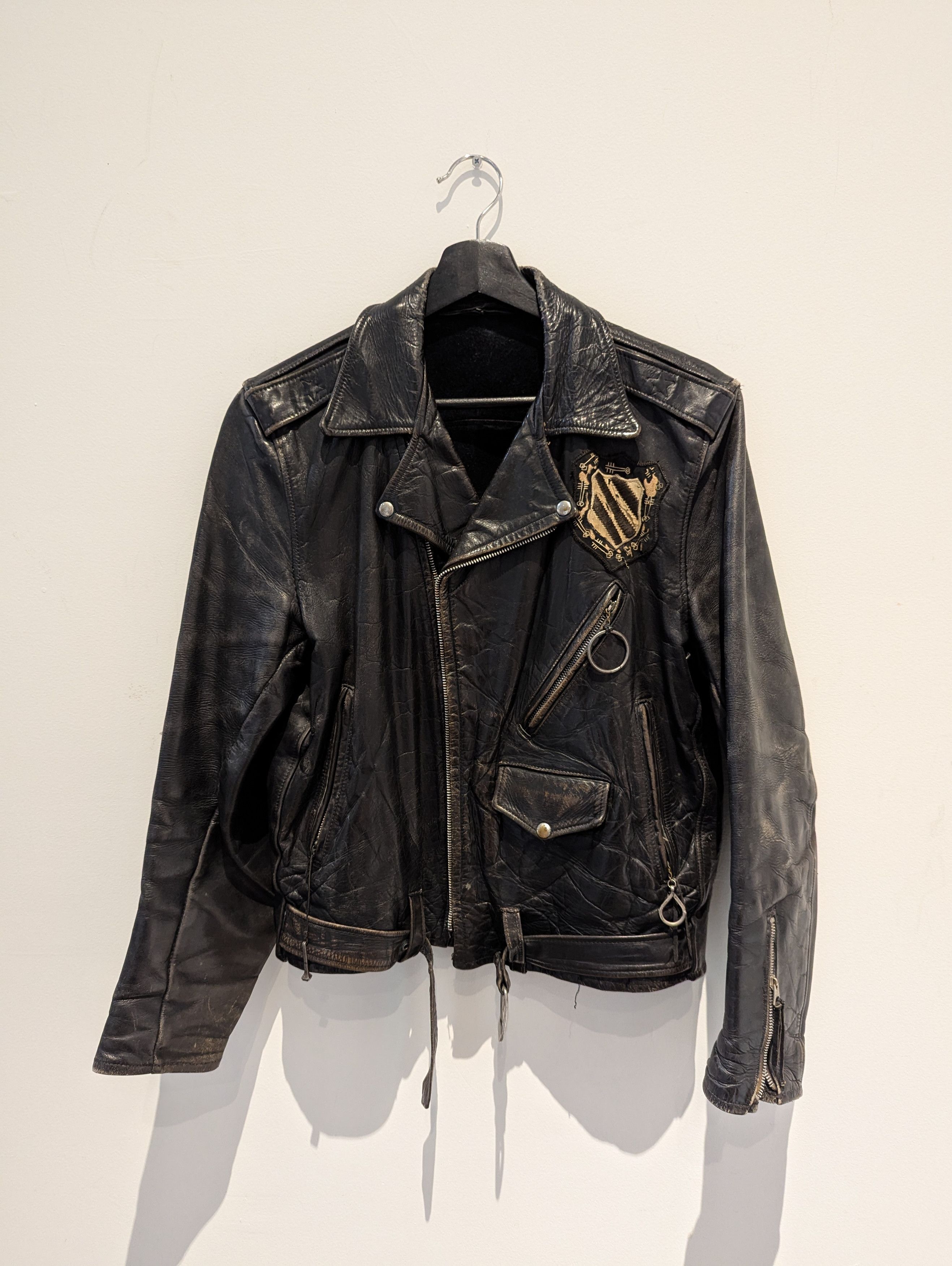 Schott Vintage WW2 Era Schott Perfecto Leather Jacket Size US XXS / EU 40 - 2 Thumbnail