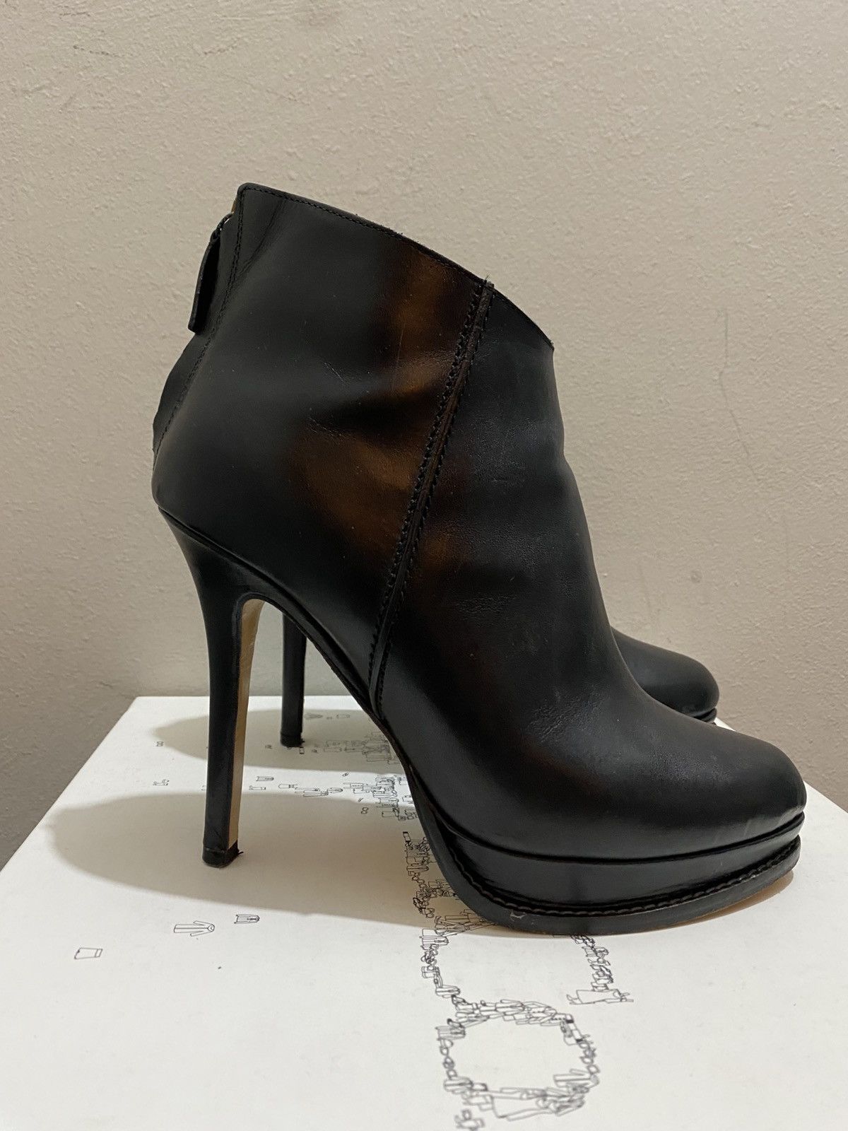 MAX&Co. MAX & CO LEATHER BOOTS Size US 7 / IT 37 - 2 Thumbnail