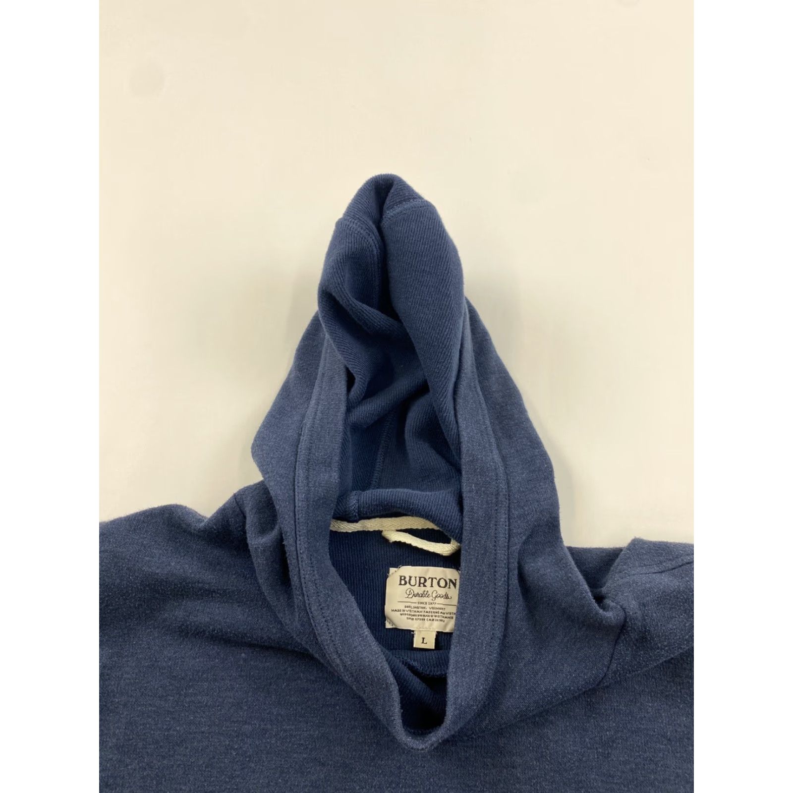 Burton Burton Hoodie Sweatshirt Womens Large Blue Pockets Pullover Hooded Activewear Long Sleeve Size L / US 10 / IT 46 - 3 Thumbnail