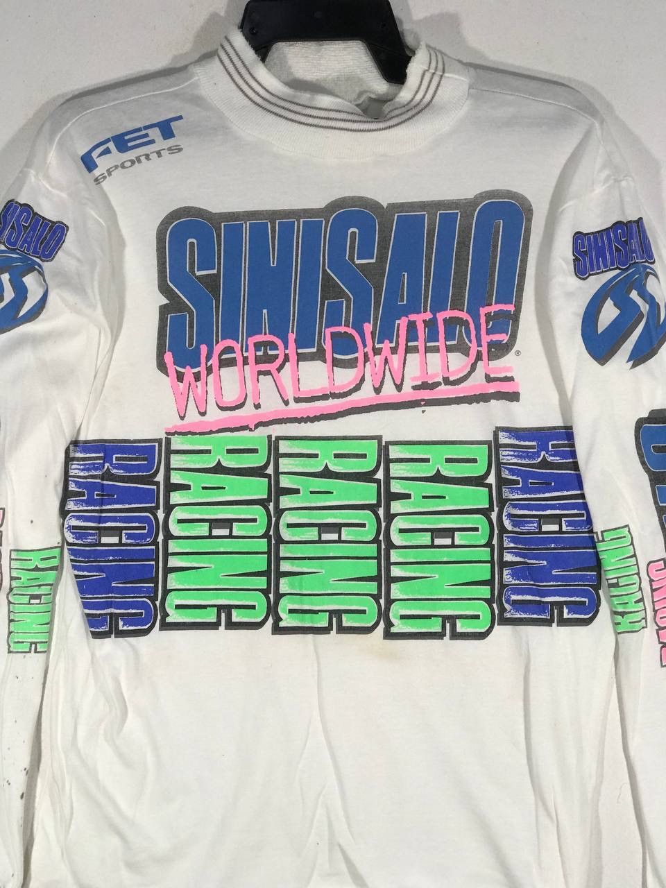 Vintage Vintage sinisalo racing motor cross scrambler Size US M / EU 48-50 / 2 - 5 Thumbnail