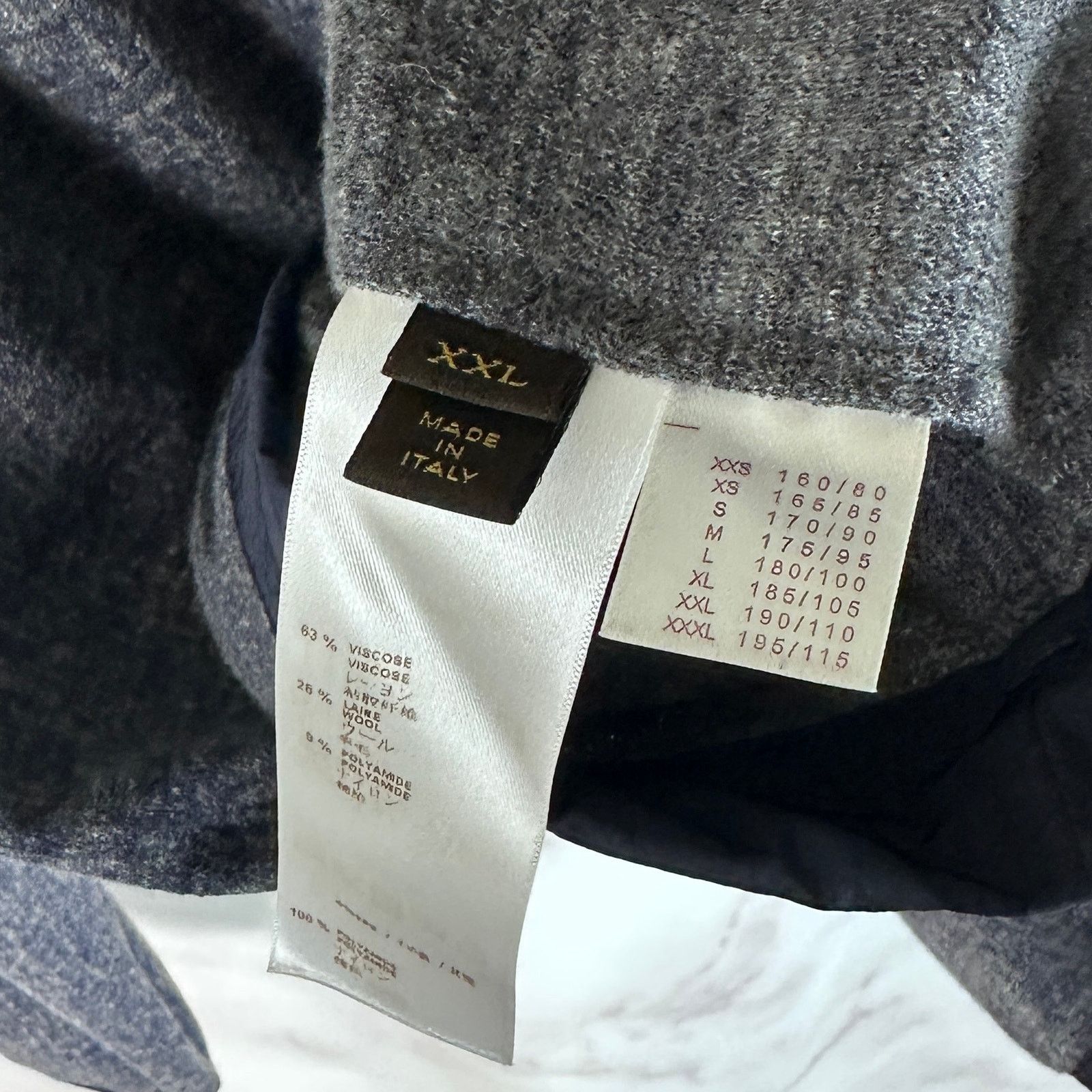 Louis Vuitton Navy Panel Hooded Jacket Size US XXL / EU 58 / 5 - 12 Thumbnail